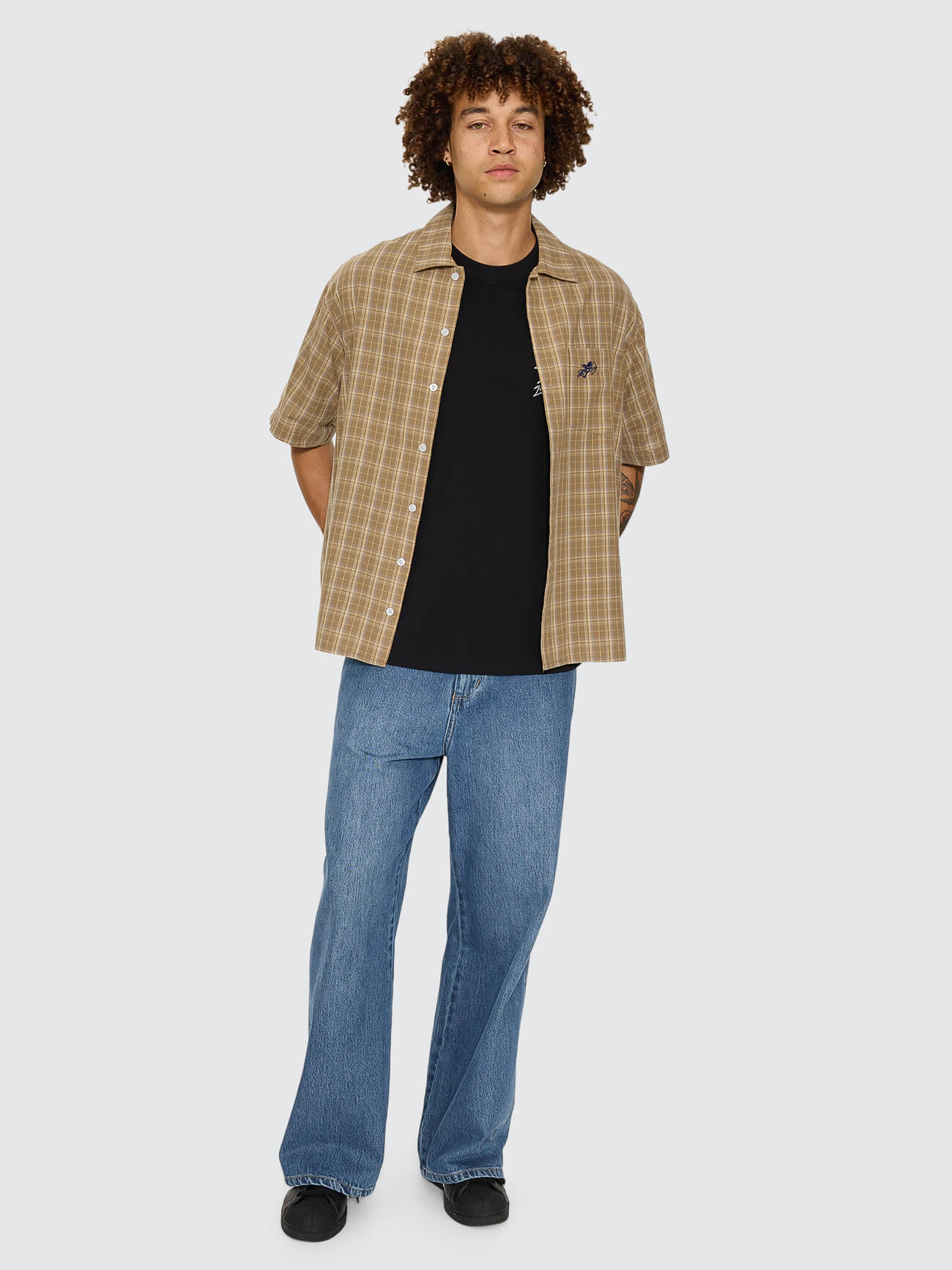 Cherub Short Sleeve Shirt - Tannin - Image 8