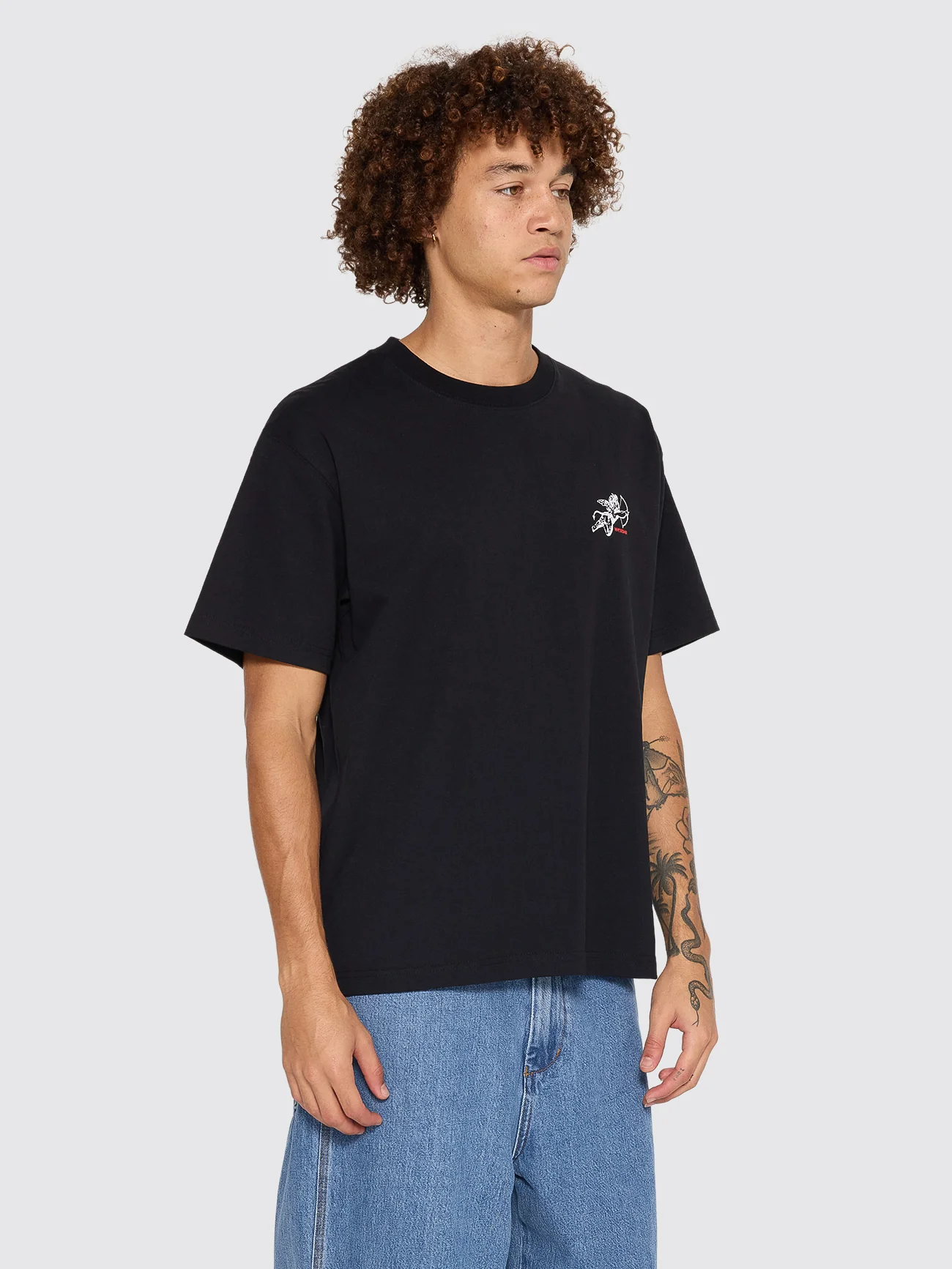 Cherub Tee - Black - Image 4