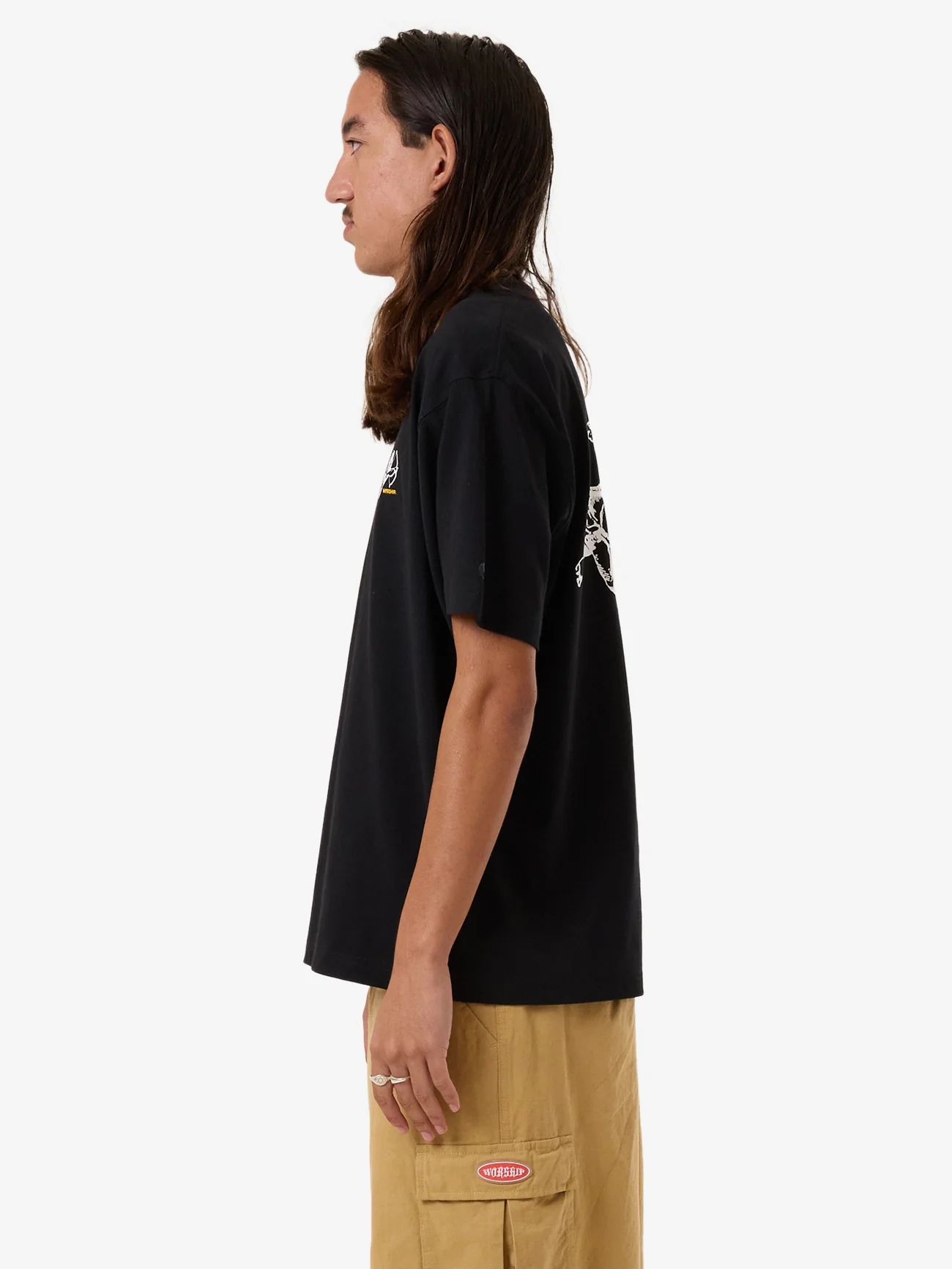 Cherub Tee - Black - Image 3