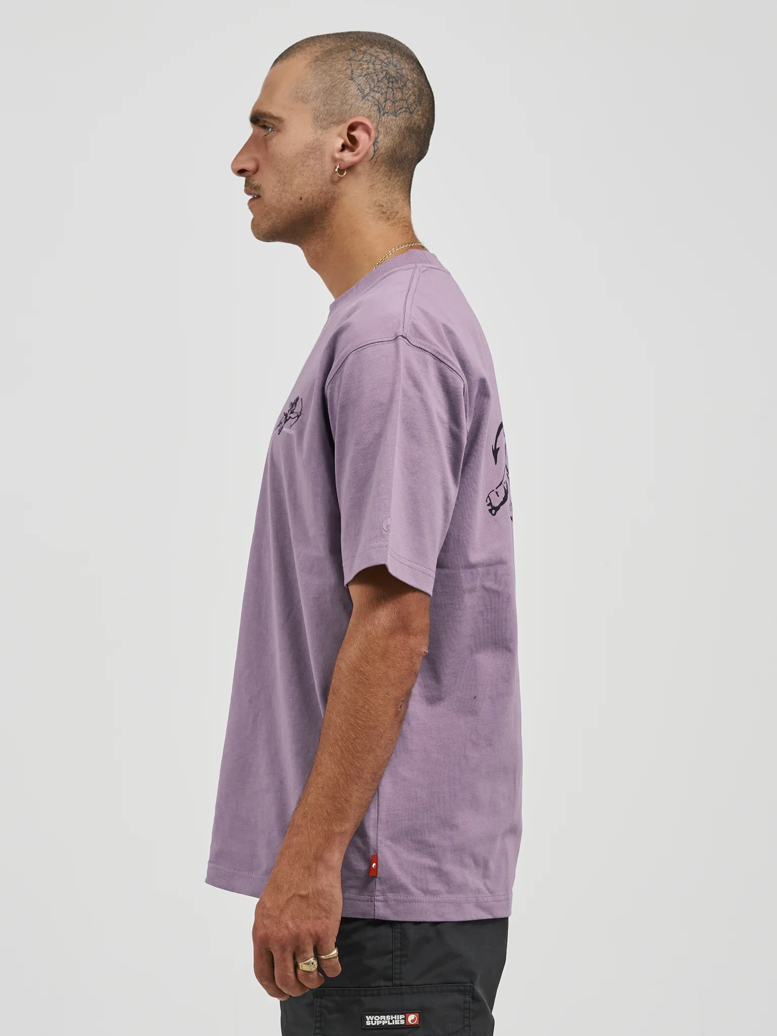 Cherub Tee - Violet - Image 4