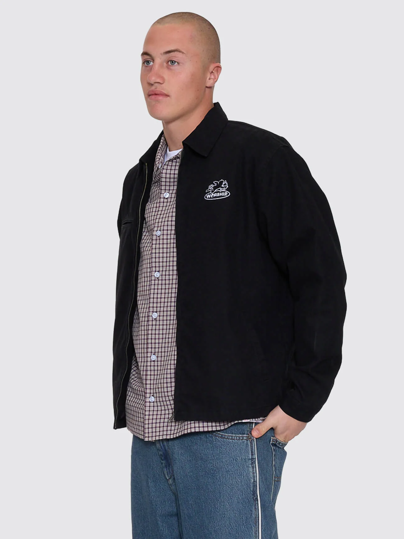 Cherub Work Jacket - Black - Image 3