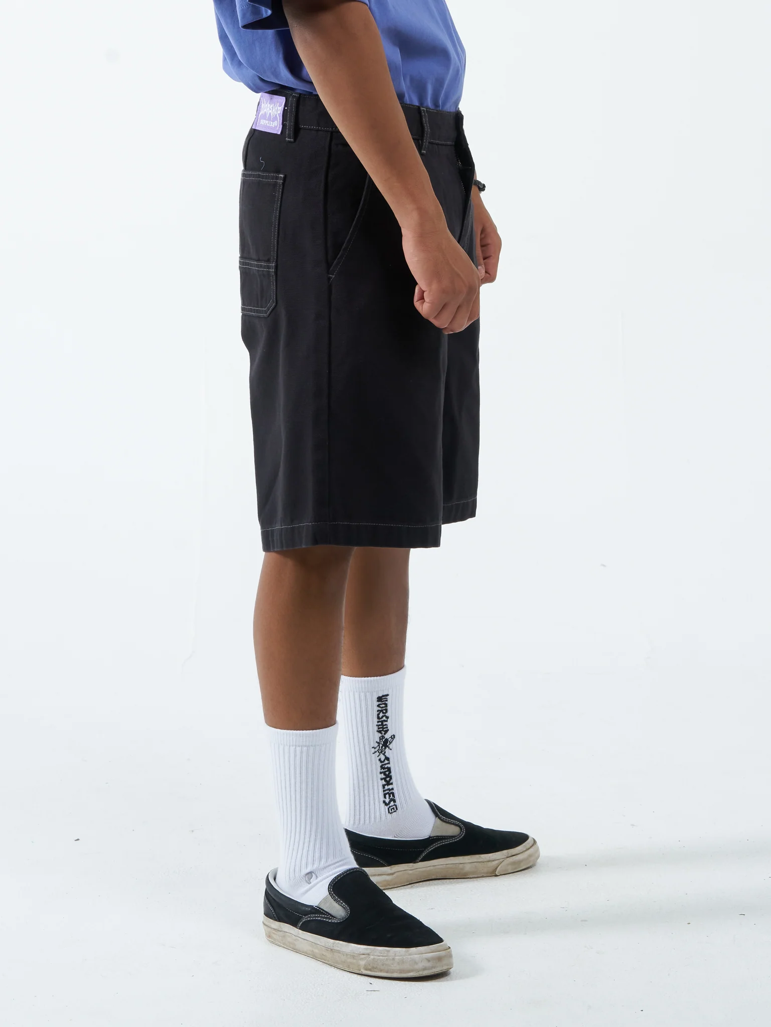 Childs Play Utility Short - Washed Black - Image 4