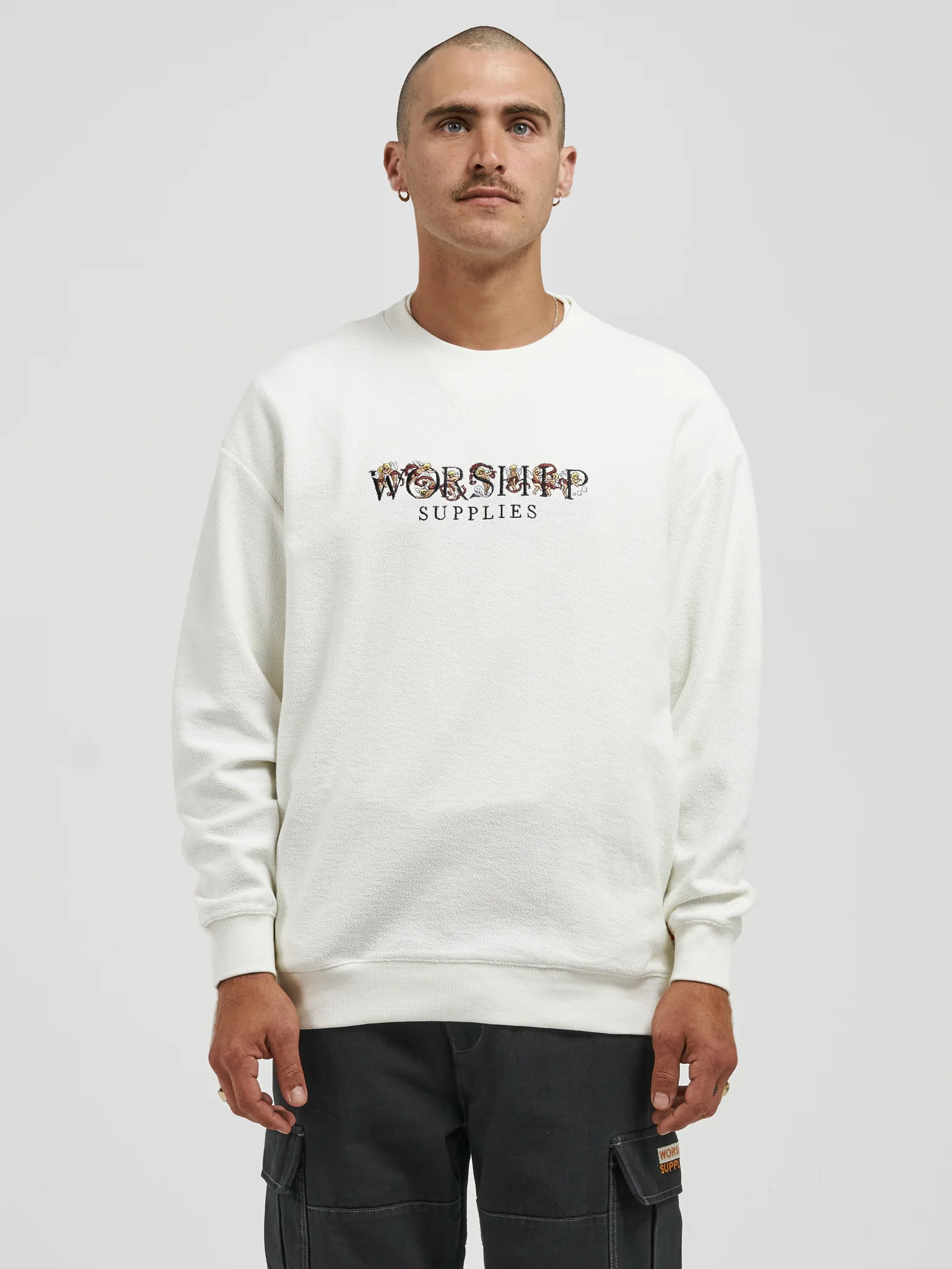 Community Crew Fleece - Bone