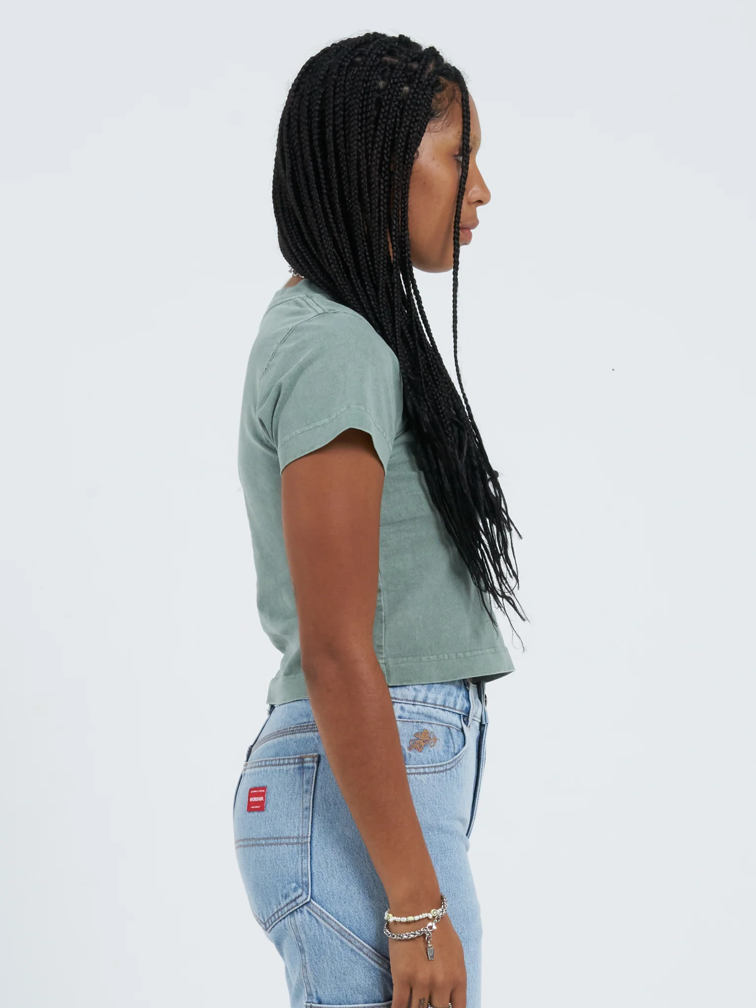 Core Boy Tee - Spearmint - Image 3