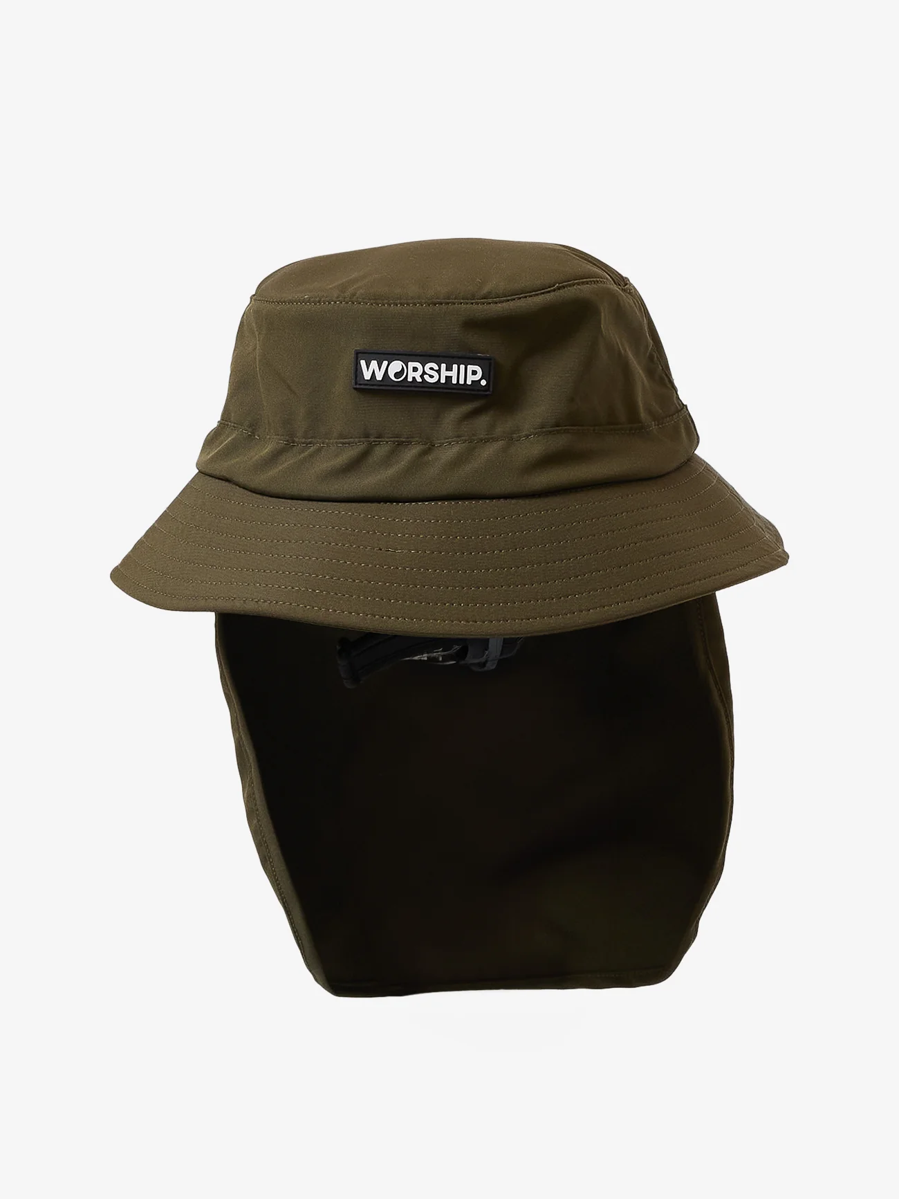 Core Nylon Surf Bucket Hat - Kelp