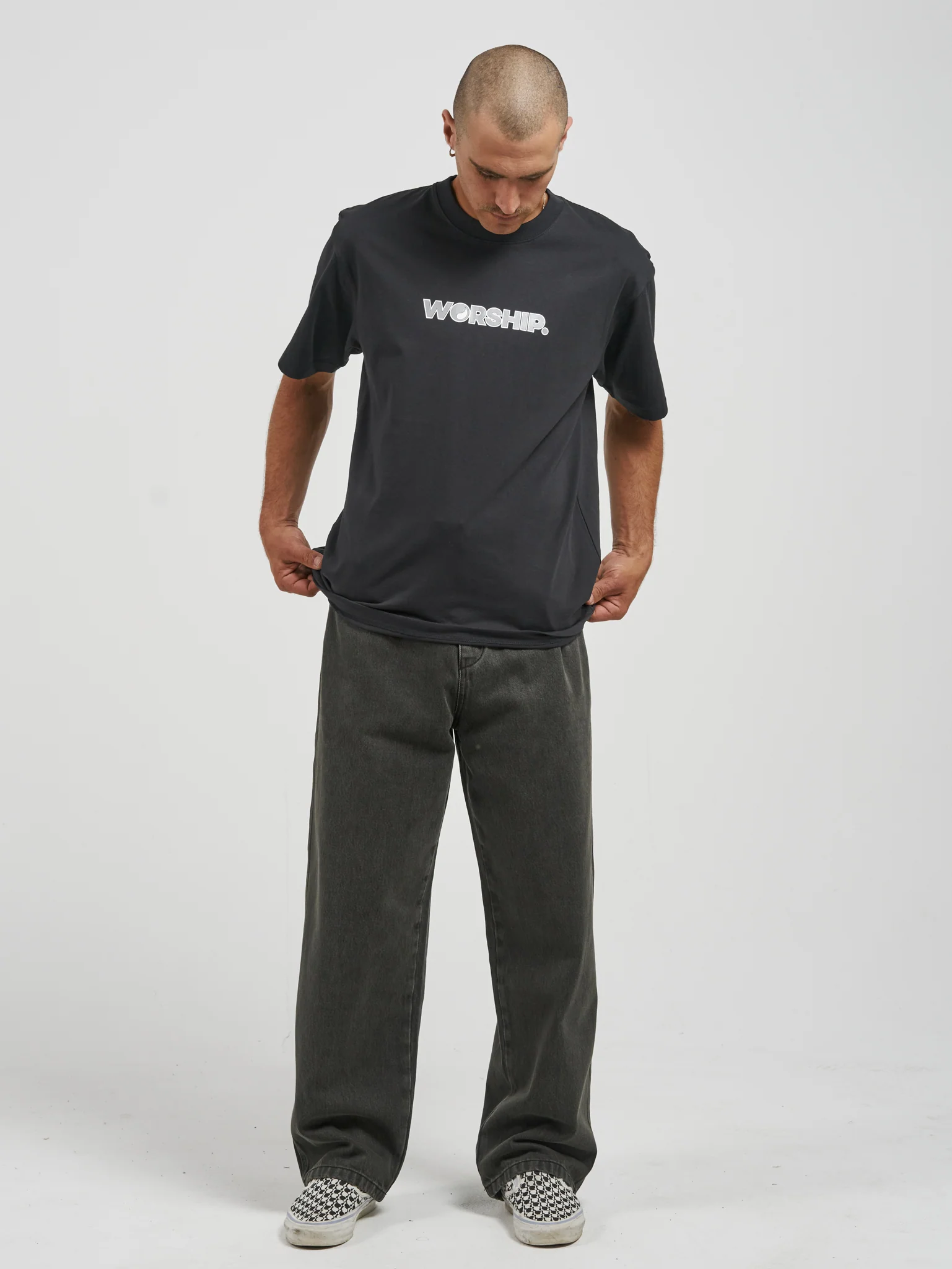 Core Tee - Washed Black - Image 4