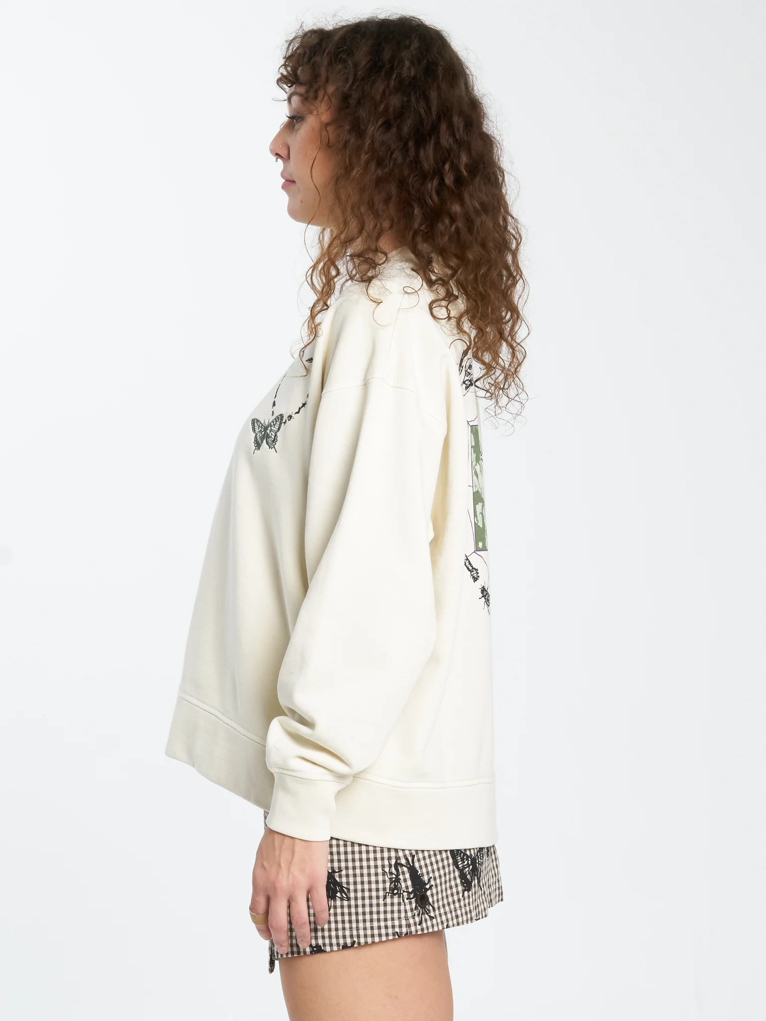 Creatures Box Fit Crew - Bone - Image 3