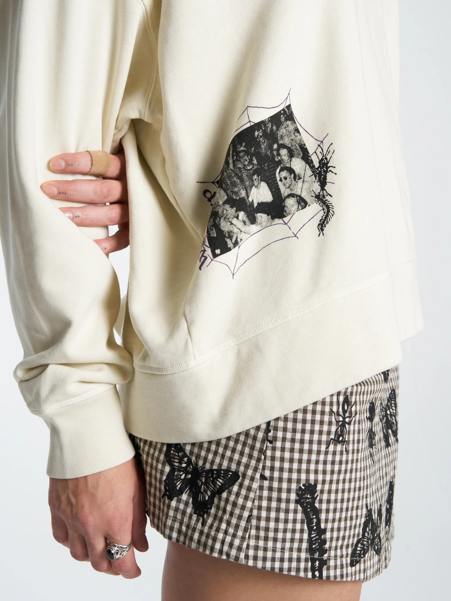 Creatures Box Fit Crew - Bone - Image 7