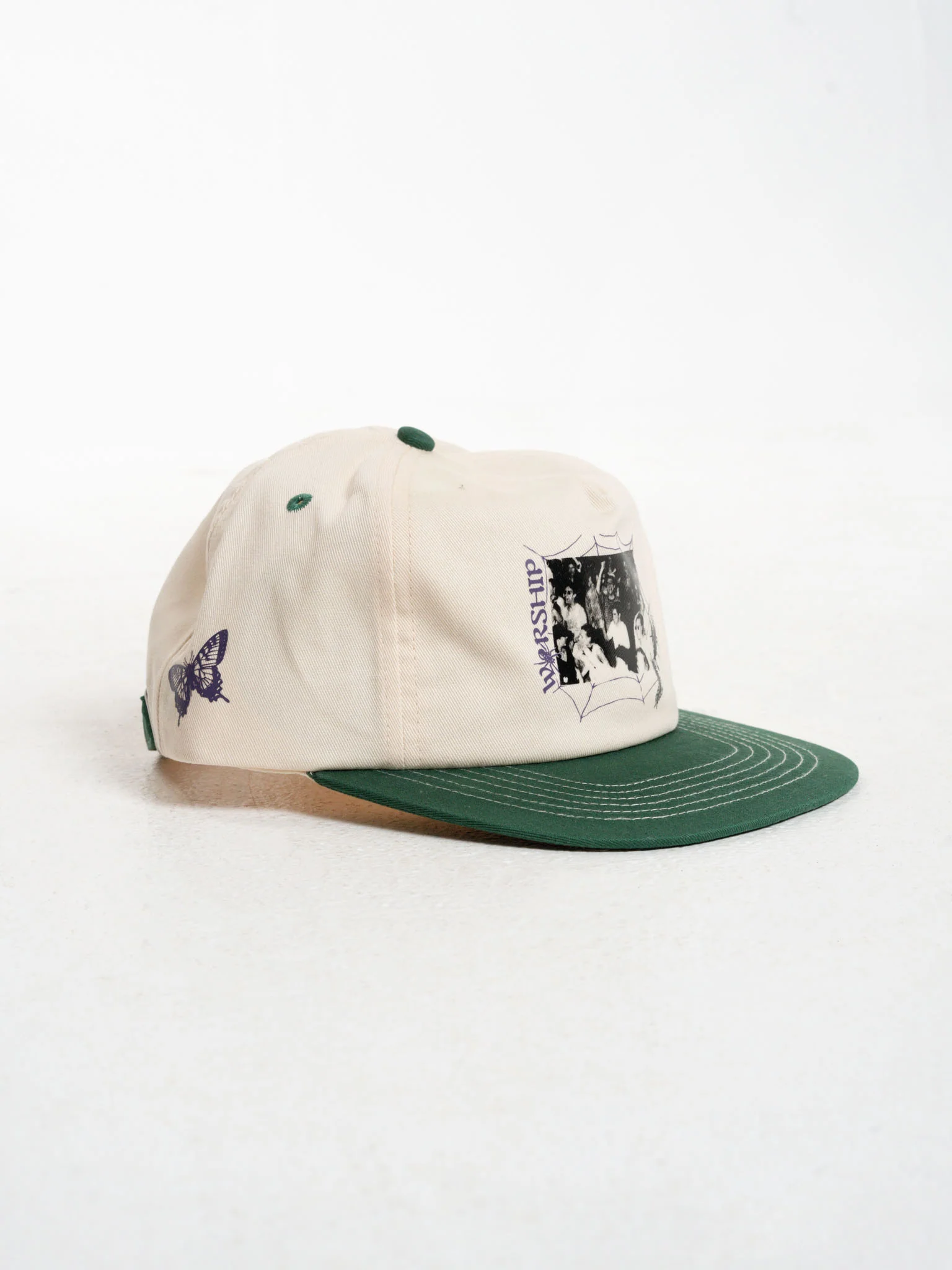 Creatures Five Panel Hat - White - Image 2