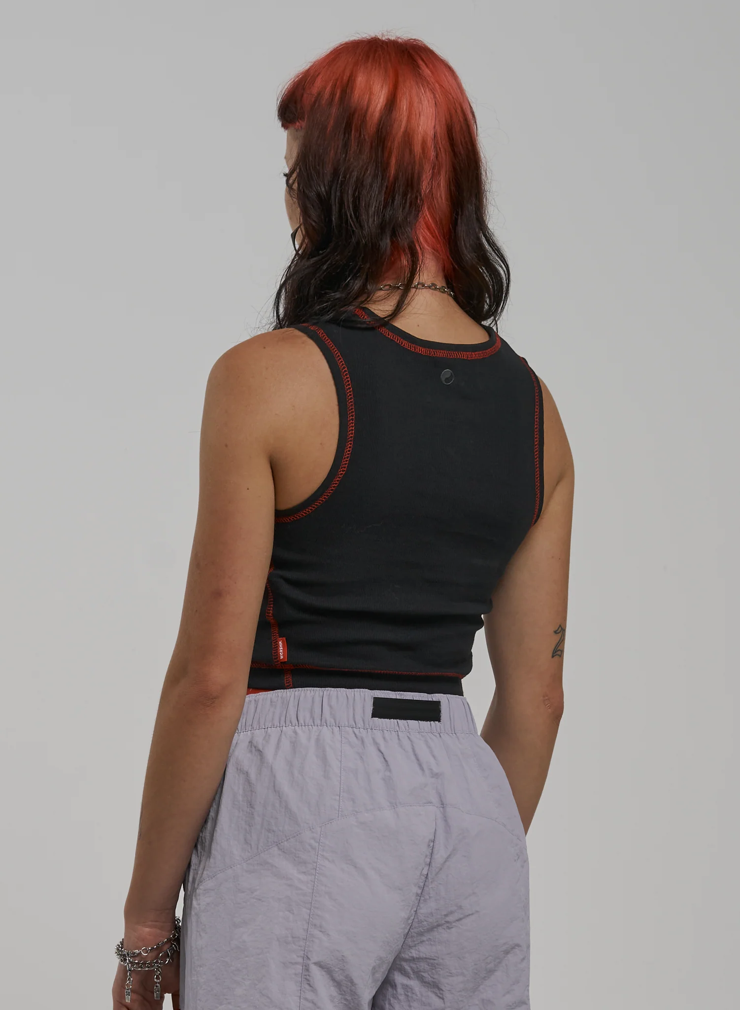 Crunch Tiny Tank - Washed Black - Image 4