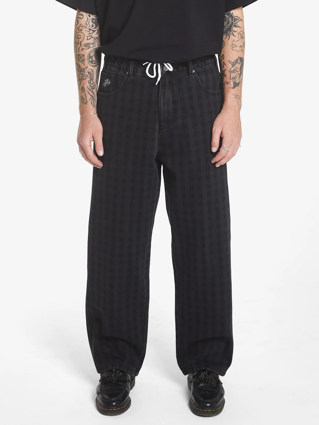 Damnation Big Lounger Jean - Used Black