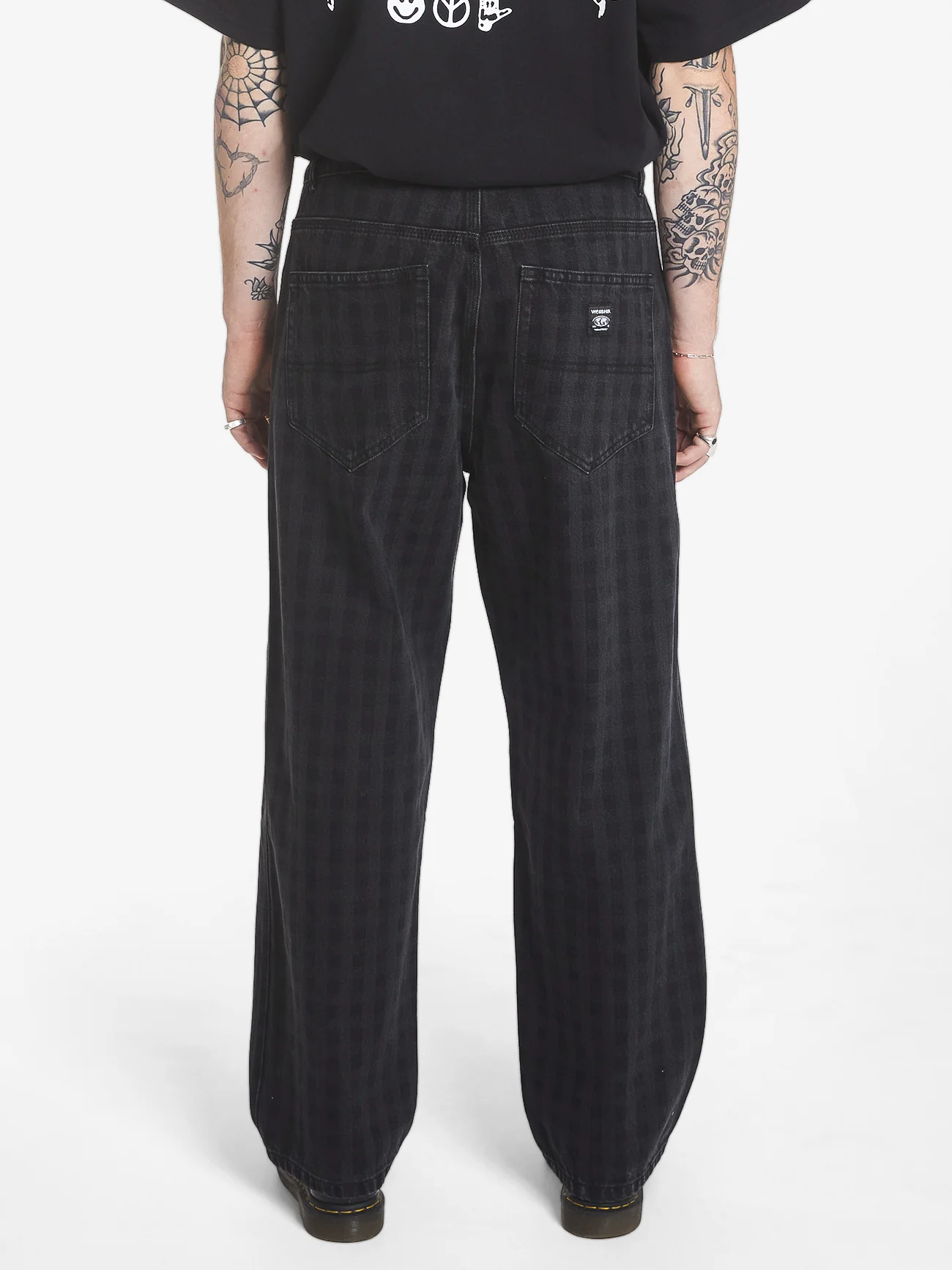 Damnation Big Lounger Jean - Used Black - Image 2