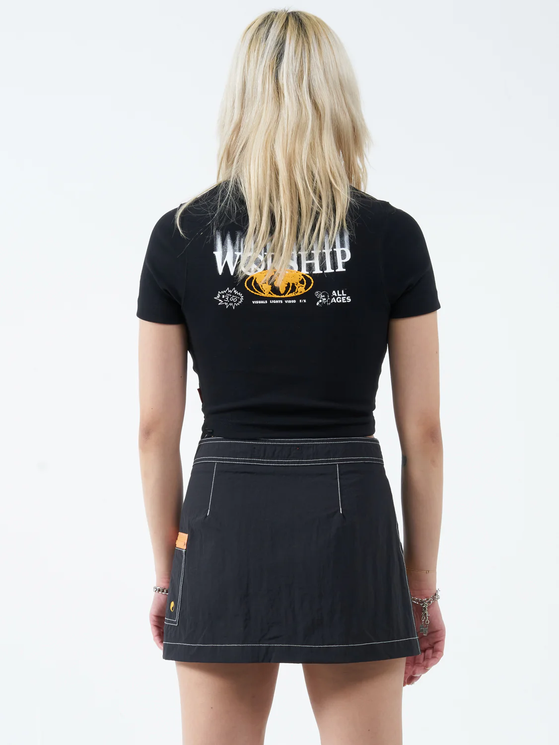 Deep State Micro Tee - Black - Image 2
