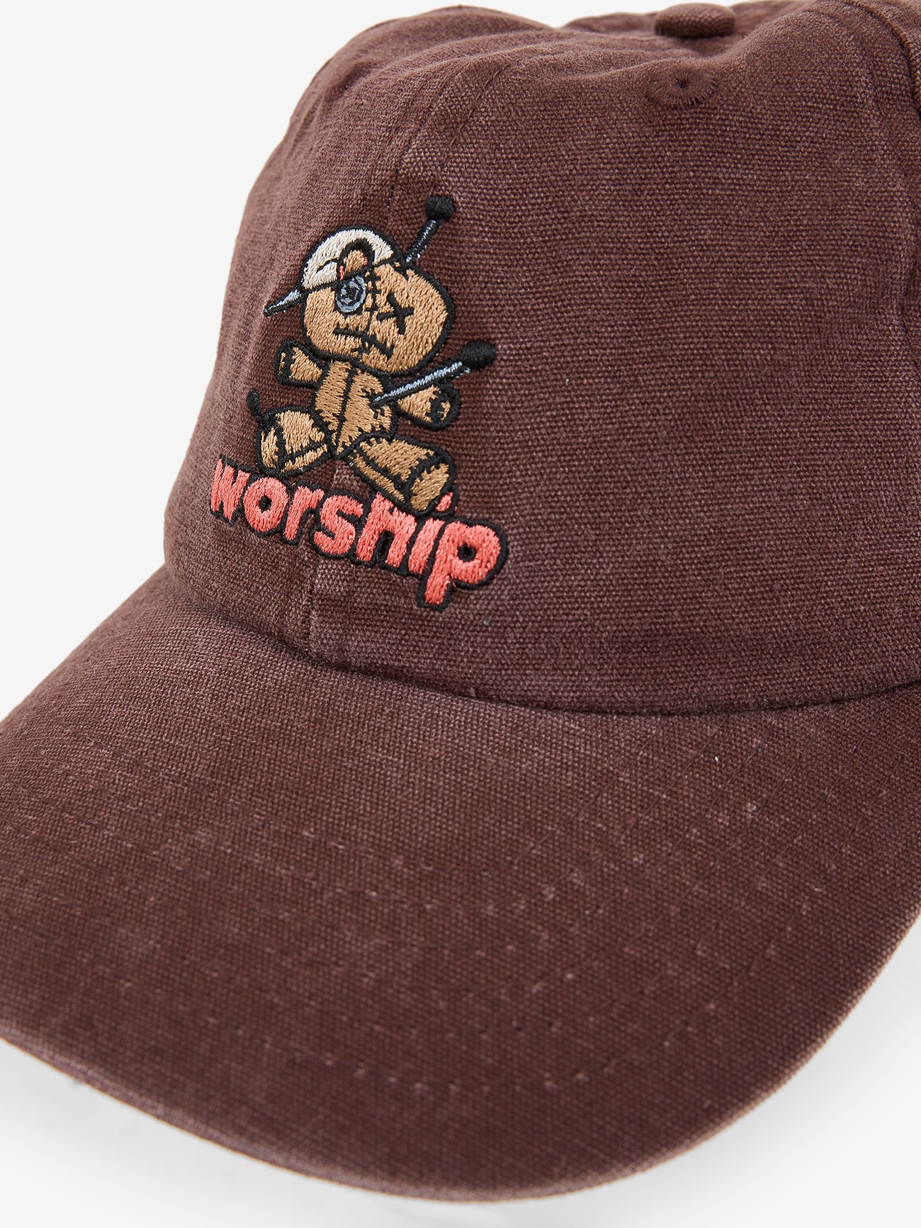 Dejavoodoo Canvas 6 Panel Dad Hat - Mole - Image 4