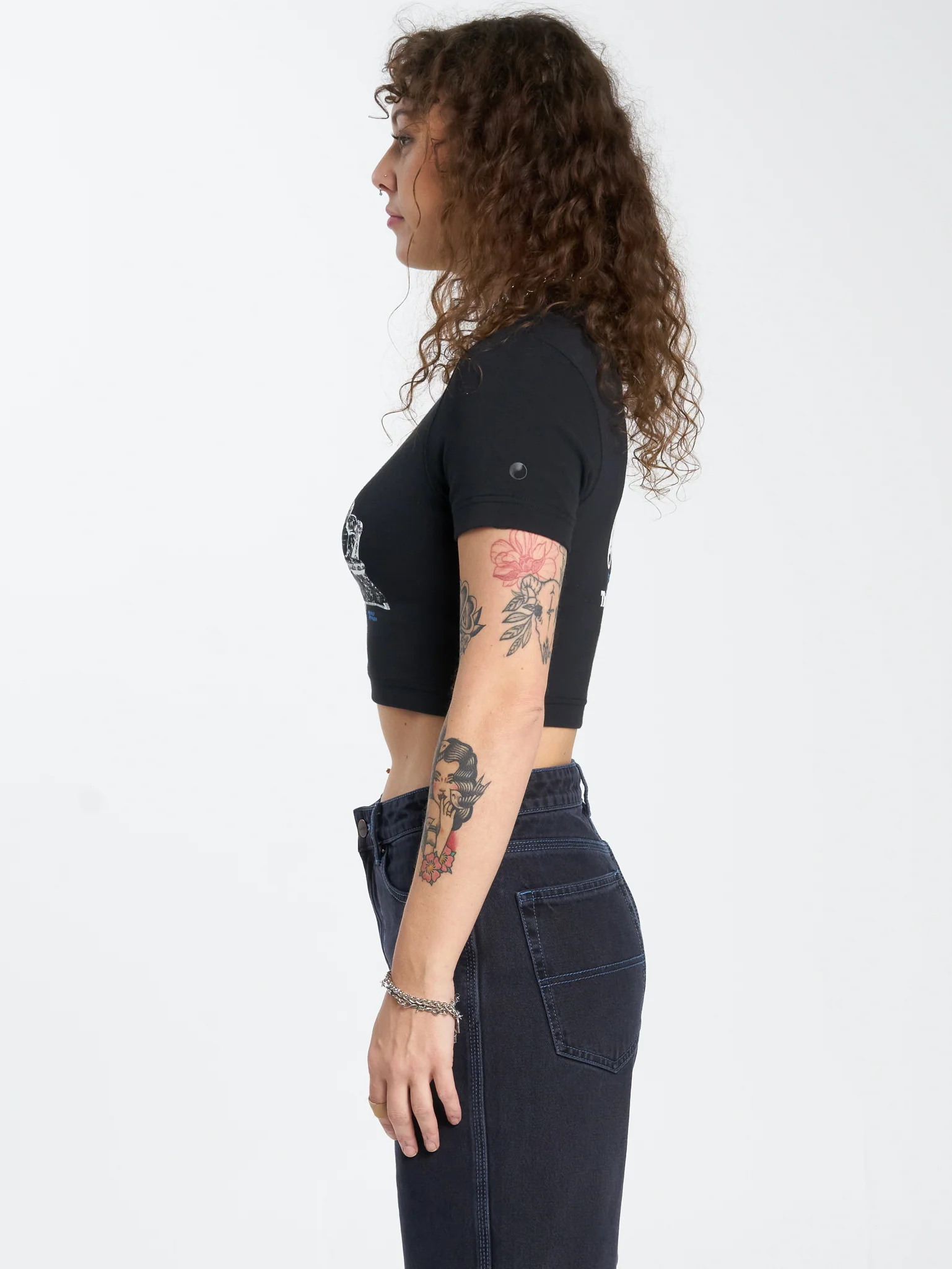 Die Laughing Micro Tee - Black - Image 4