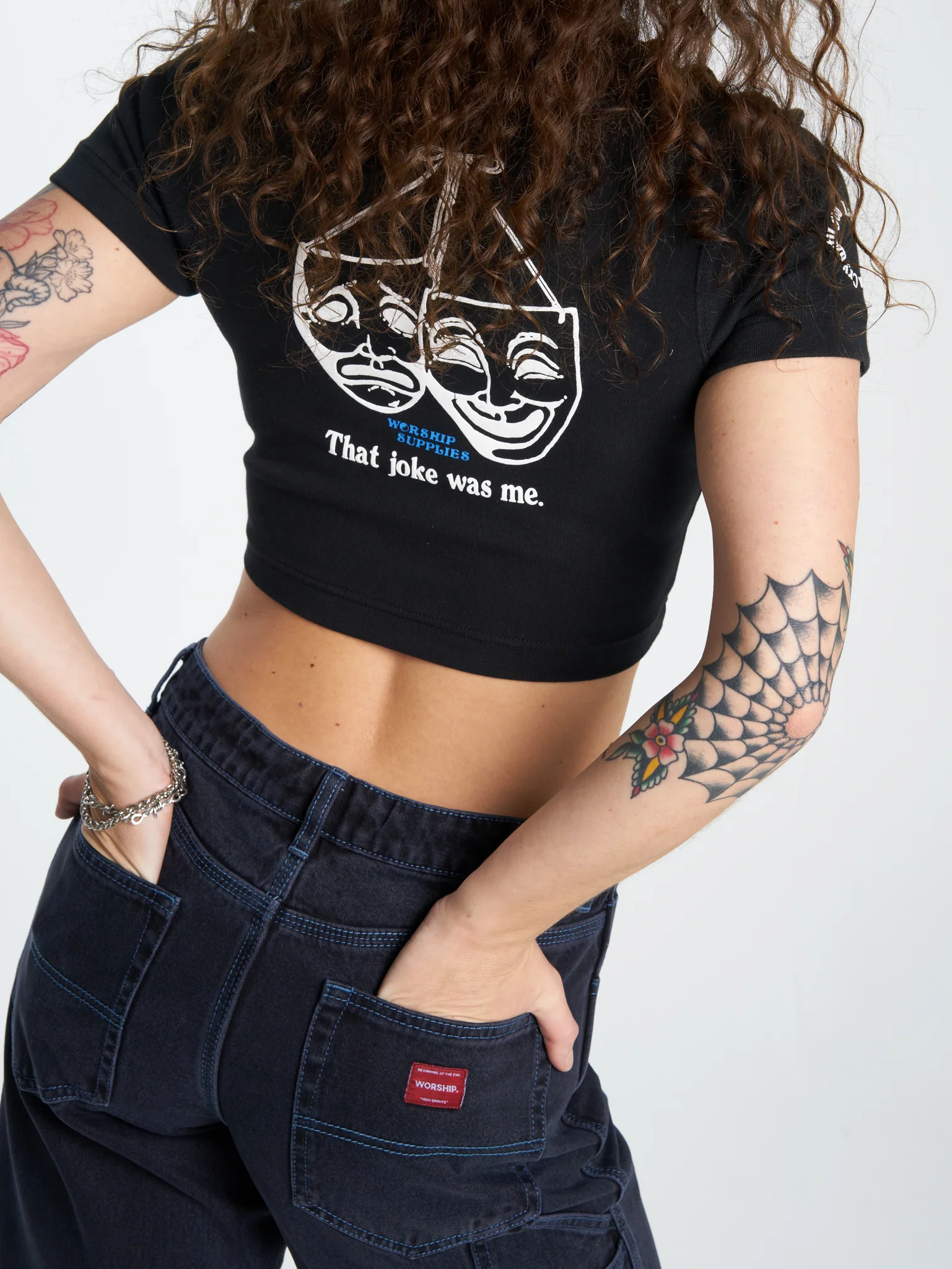 Die Laughing Micro Tee - Black - Image 7