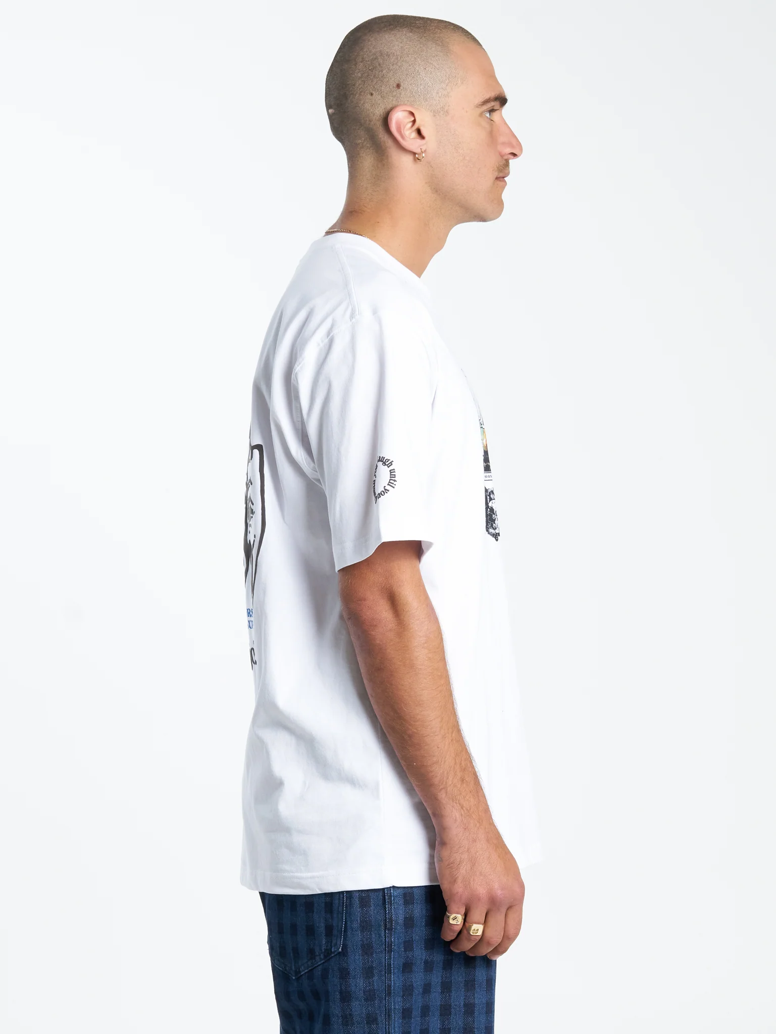 Die Laughing Tee - White - Image 3