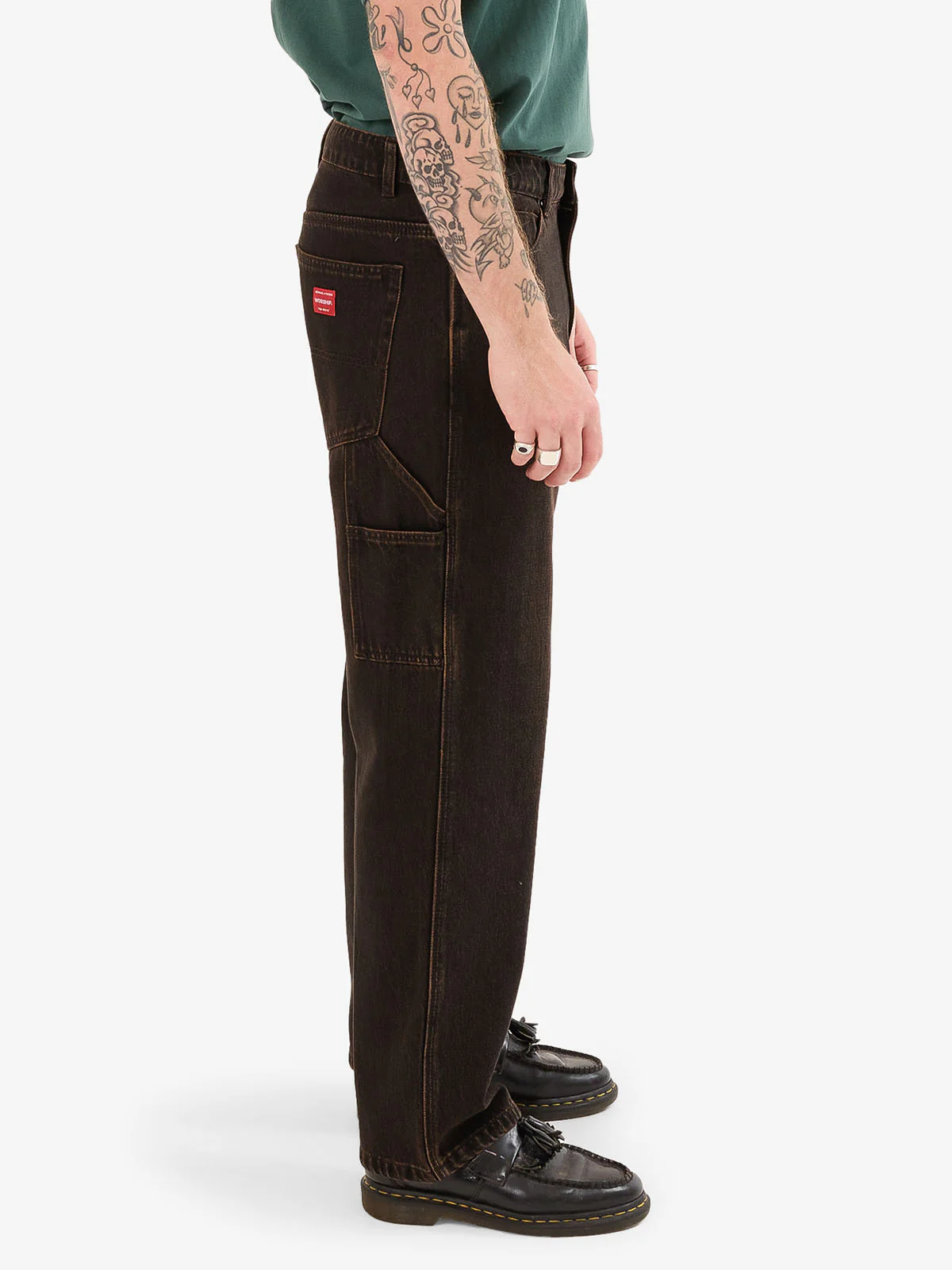 Dont Get Caught Carpenter Jean - Burnt Black - Image 6