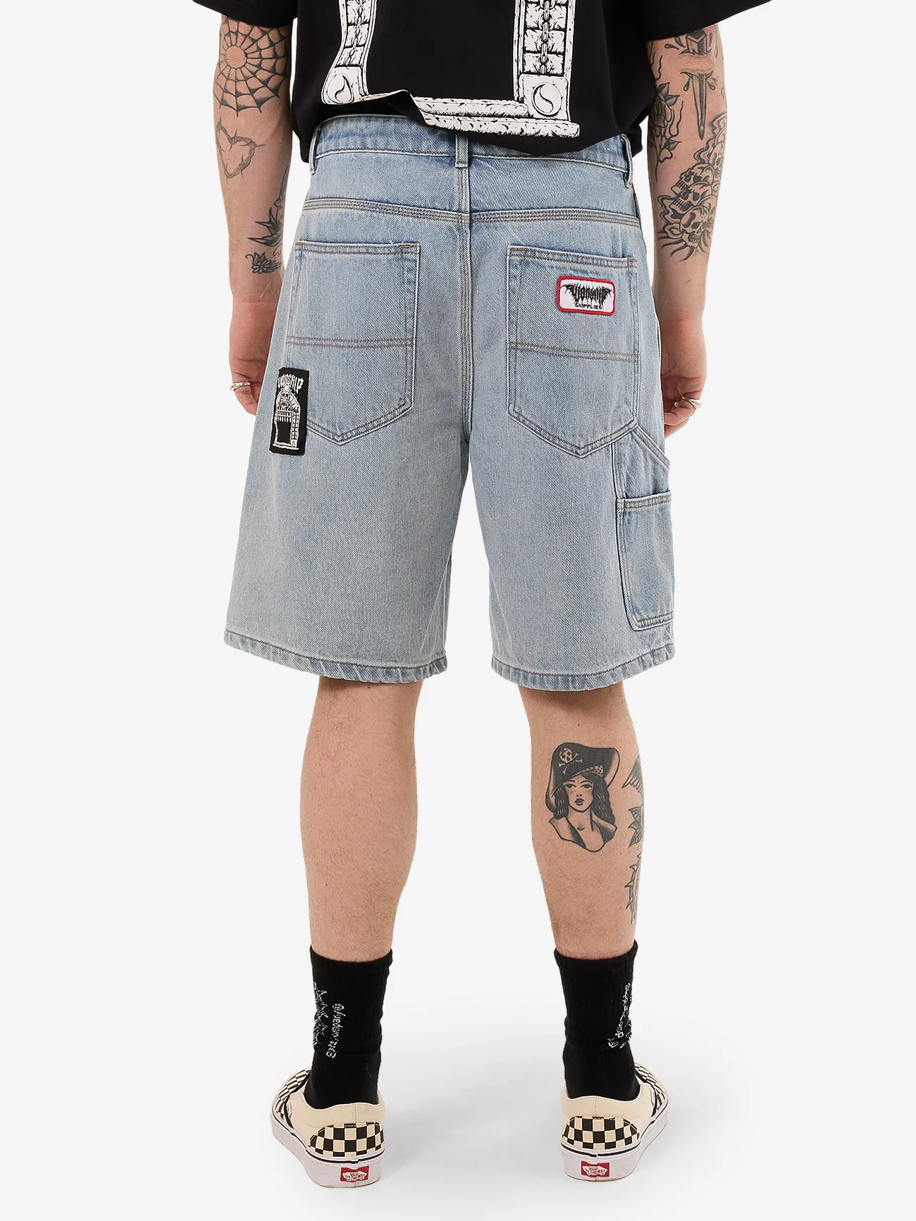 Doom Carpenter Short - Bull Denim Blew Dust - Image 2