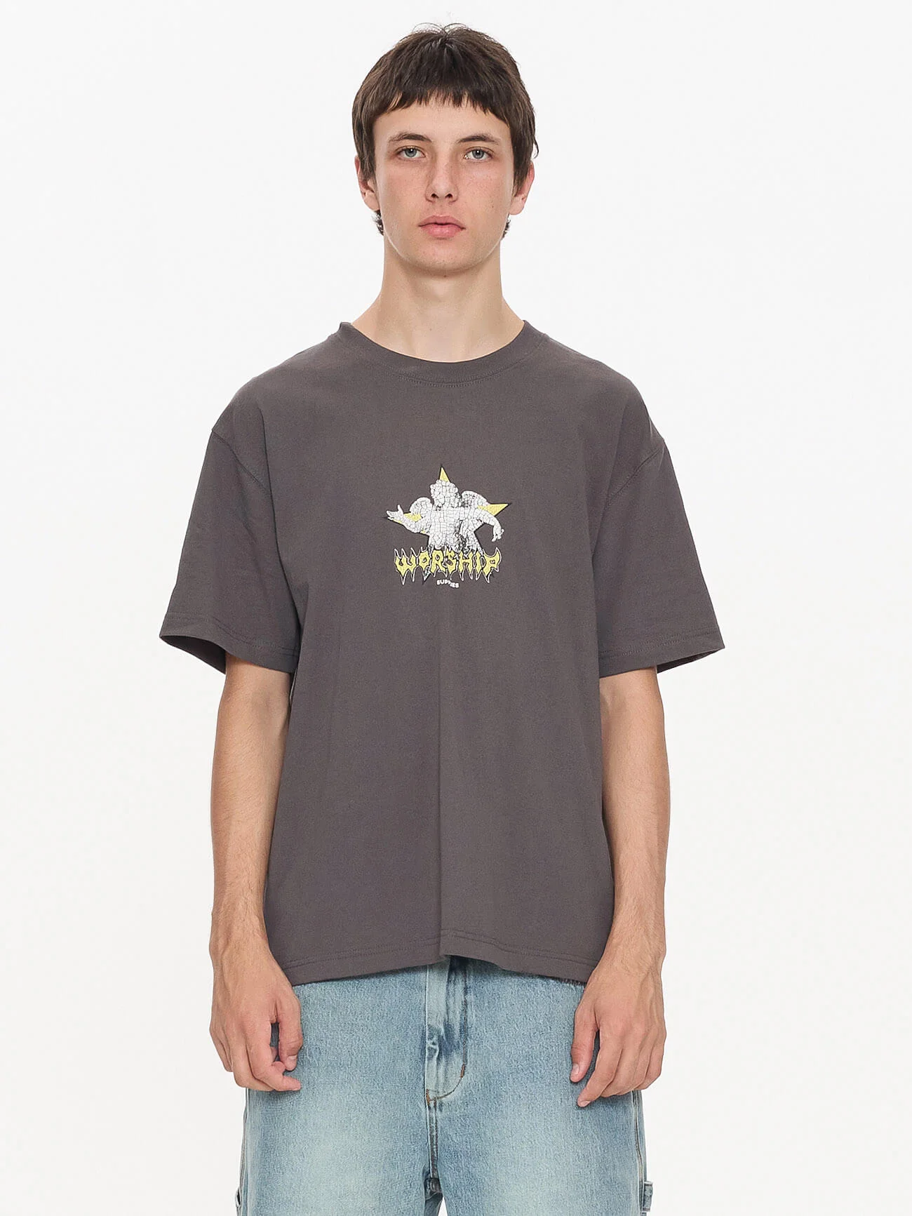 Dreamers Tee - Worn Black - Image 7