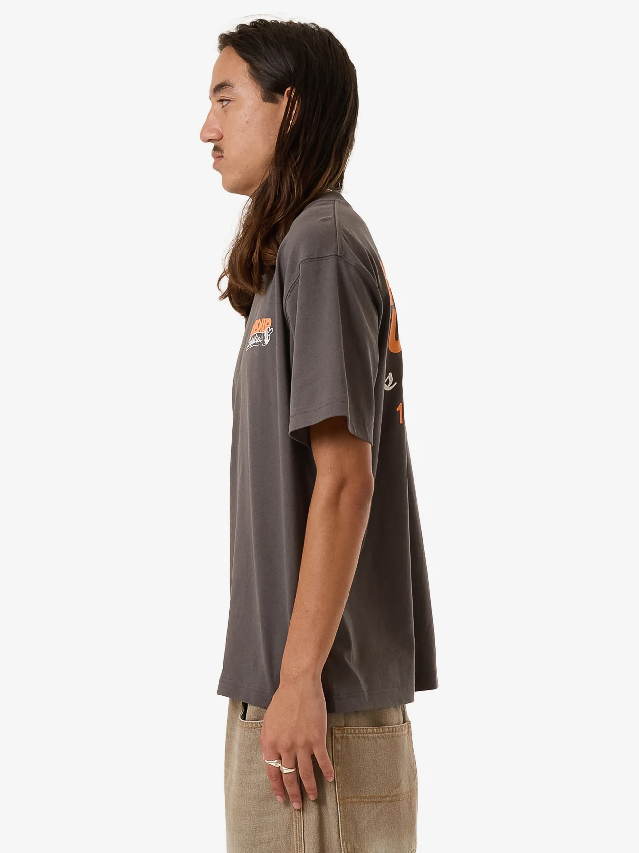 Dry Paint Tee - Worn Black - Image 3