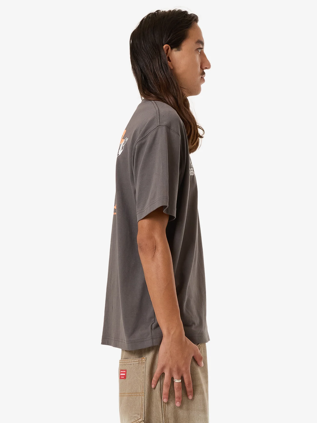 Dry Paint Tee - Worn Black - Image 4