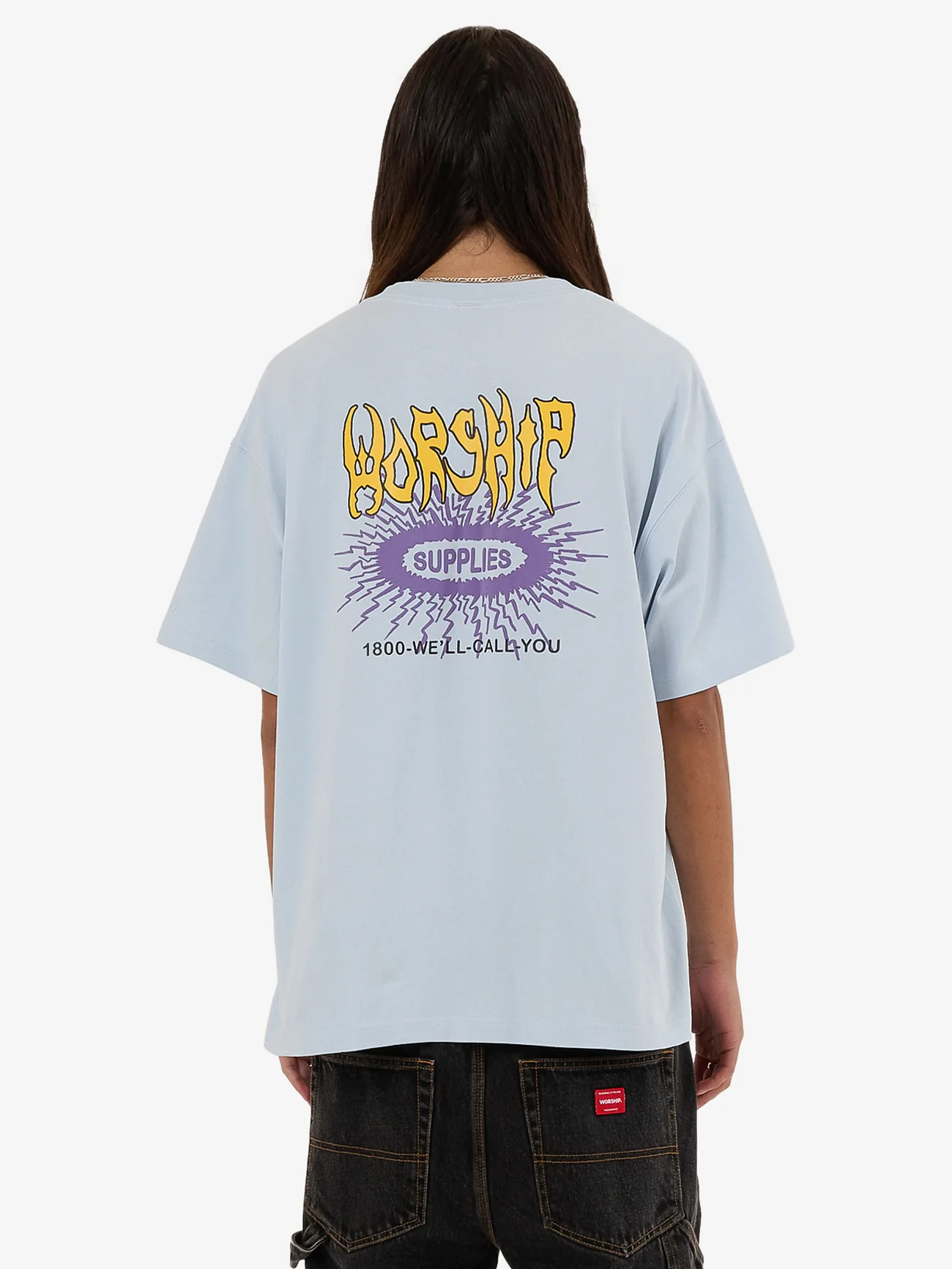 Electra Oversize Tee - Ice Melt - Image 2