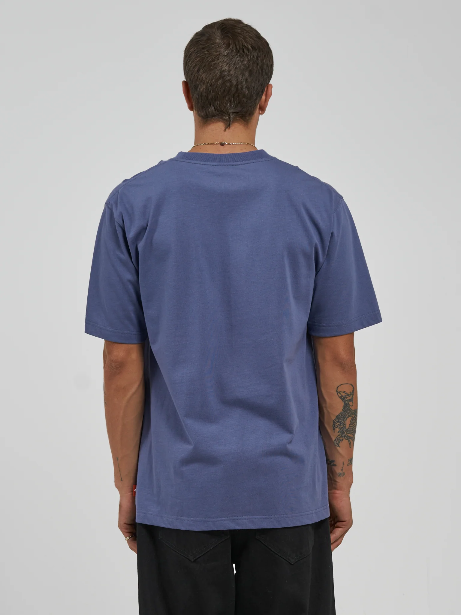 Every Minute Tee - Bleached Denim - Image 5