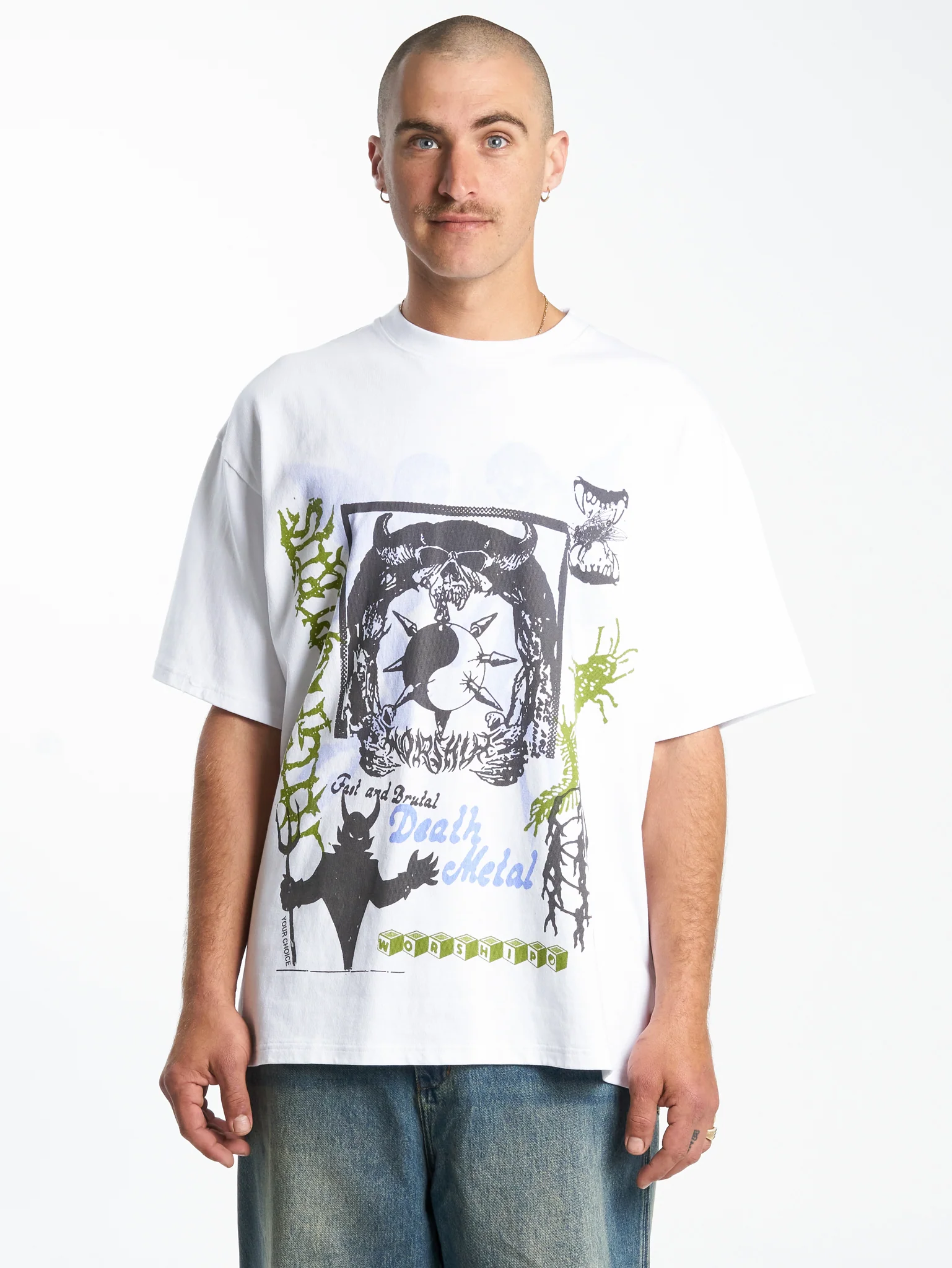 Everything Oversize Tee - White