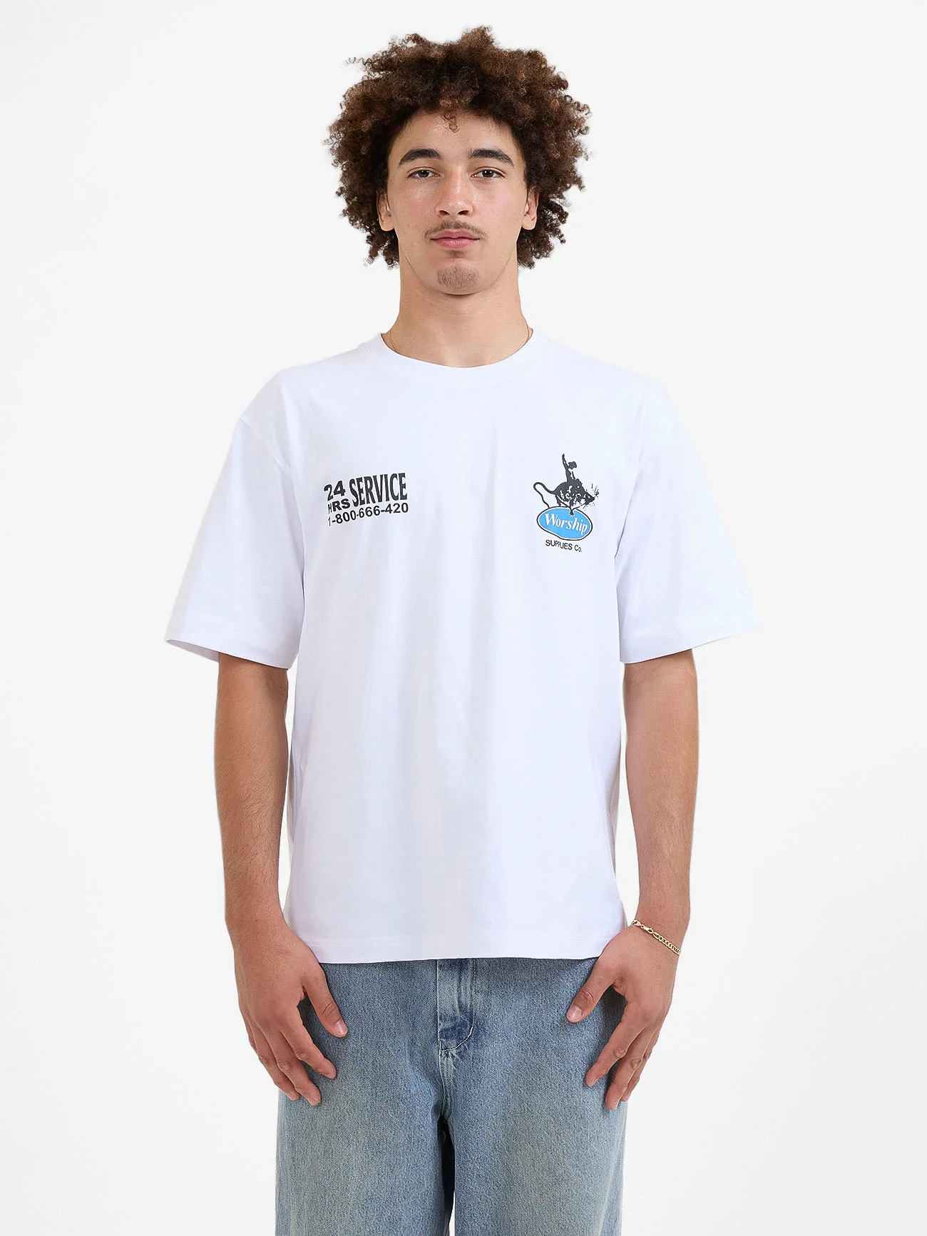 Exterminator Tee - White
