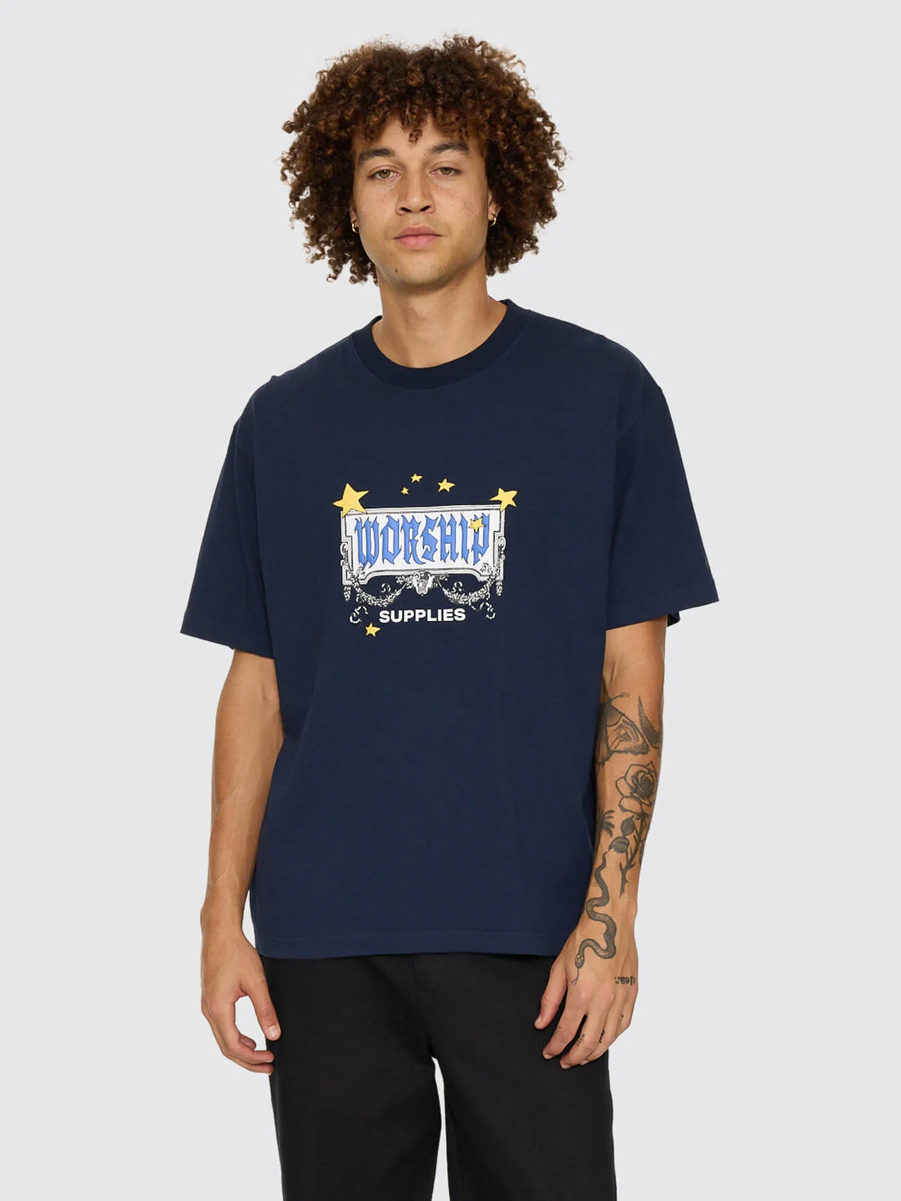 Fascination Tee - Black Iris - Image 2