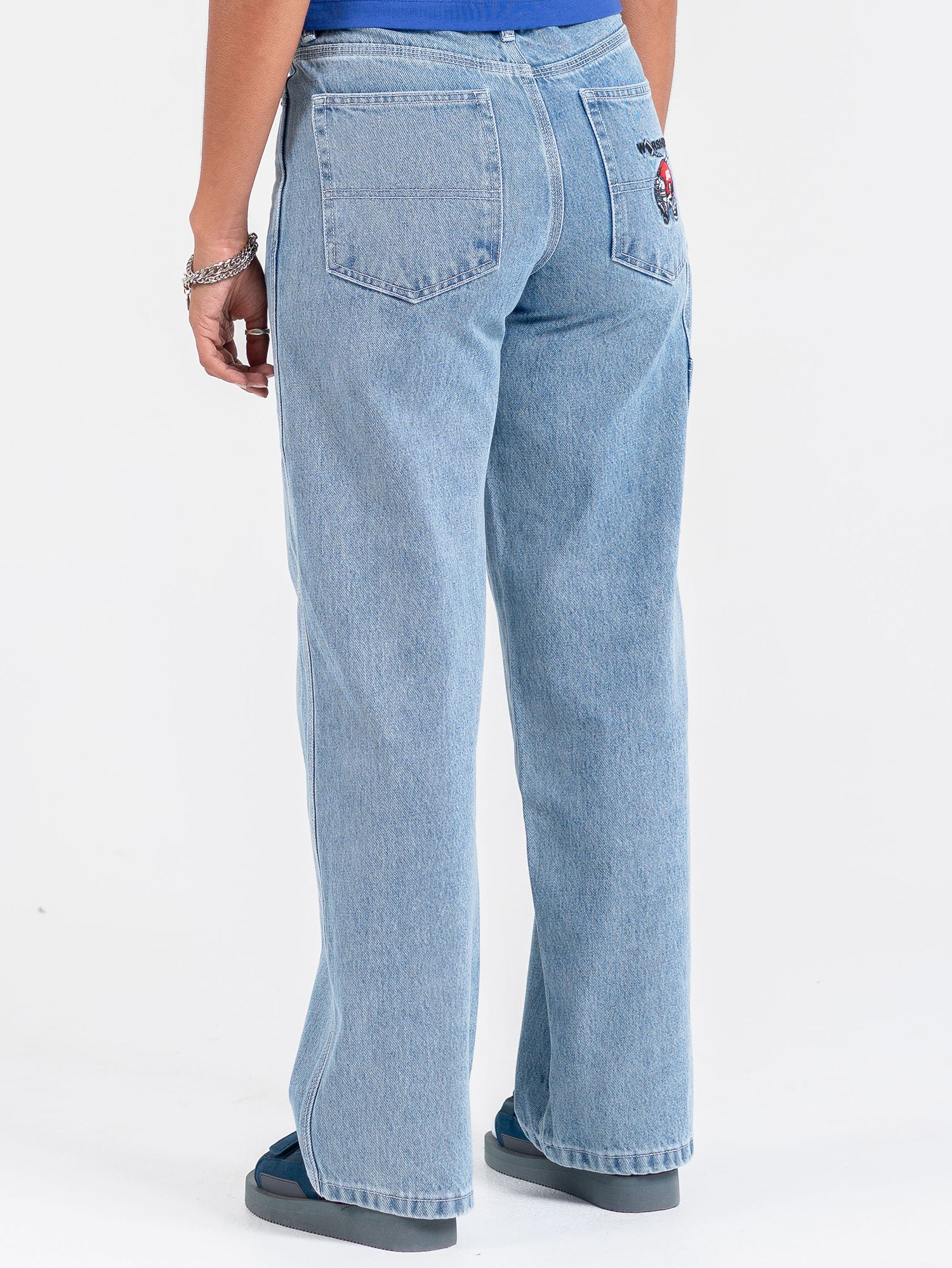 Fumbler Carpenter Baggy Jean - Spirit Blue - Image 5