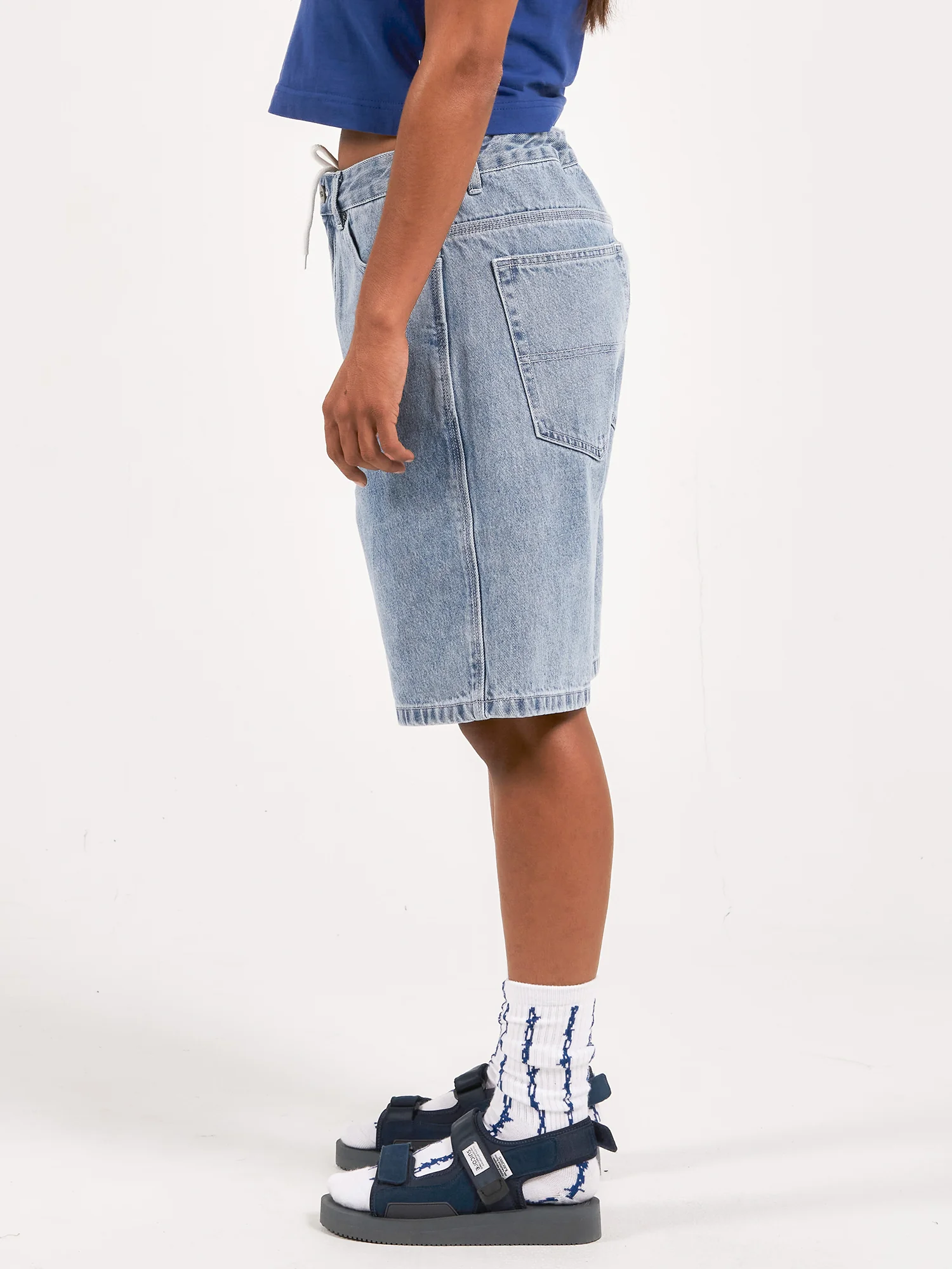 Fumbler Carpenter Jean Short - Spirit Blue - Image 4