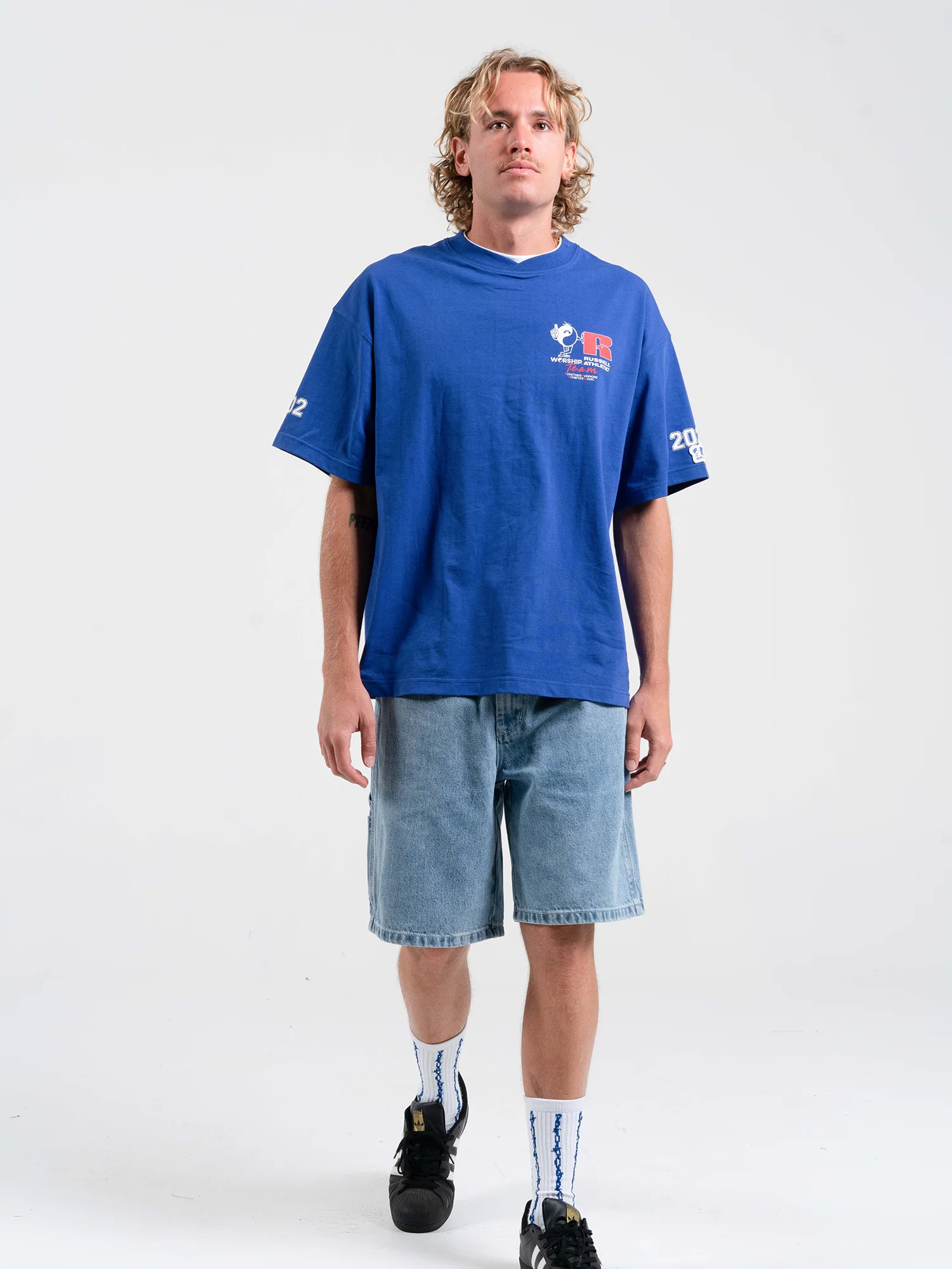 Fumbler Carpenter Jean Short - Spirit Blue - Image 9