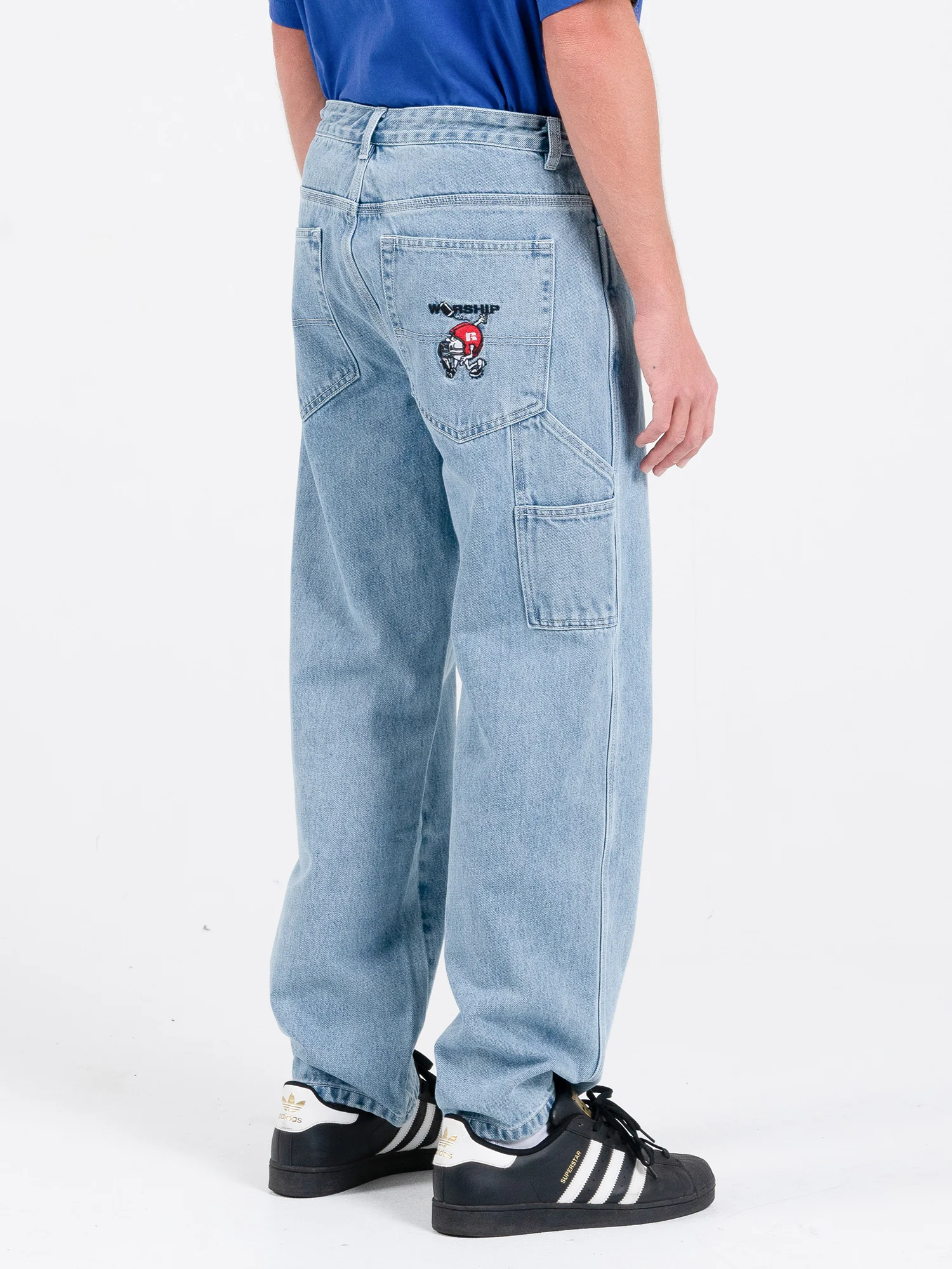 Fumbler Carpenter Jean - Spirit Blue - Image 6