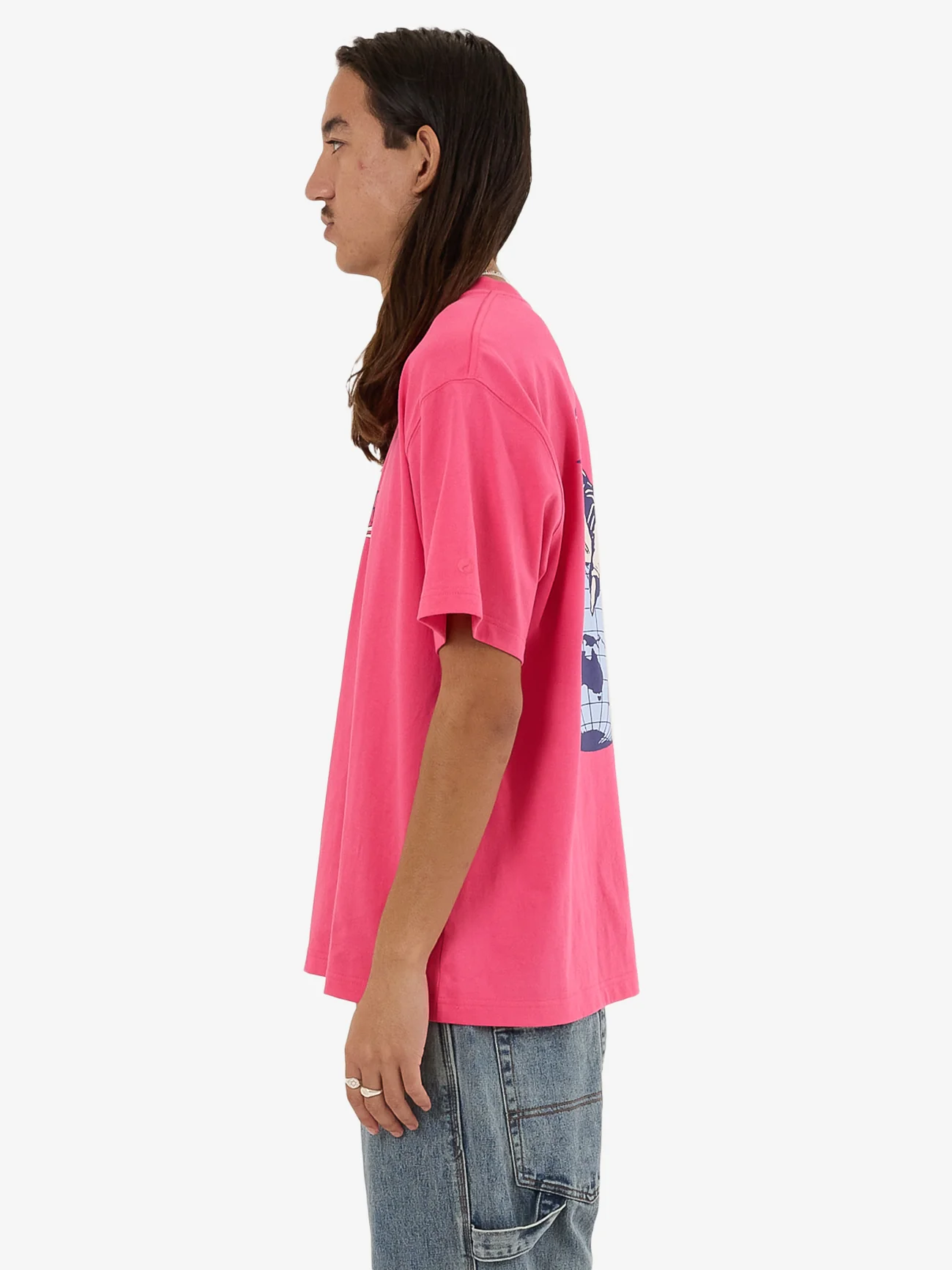 Get A Grip Tee - Magenta - Image 3
