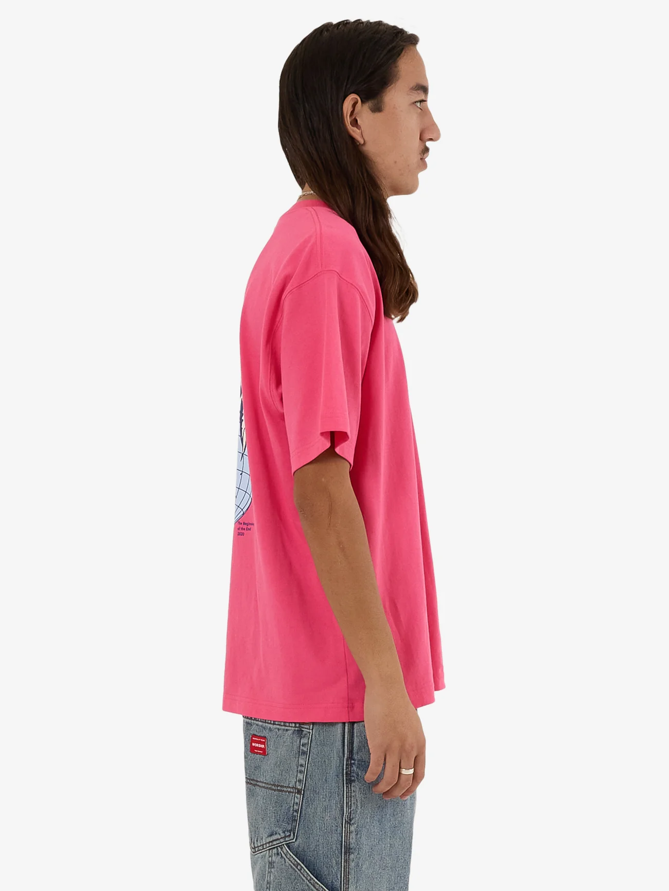 Get A Grip Tee - Magenta - Image 4