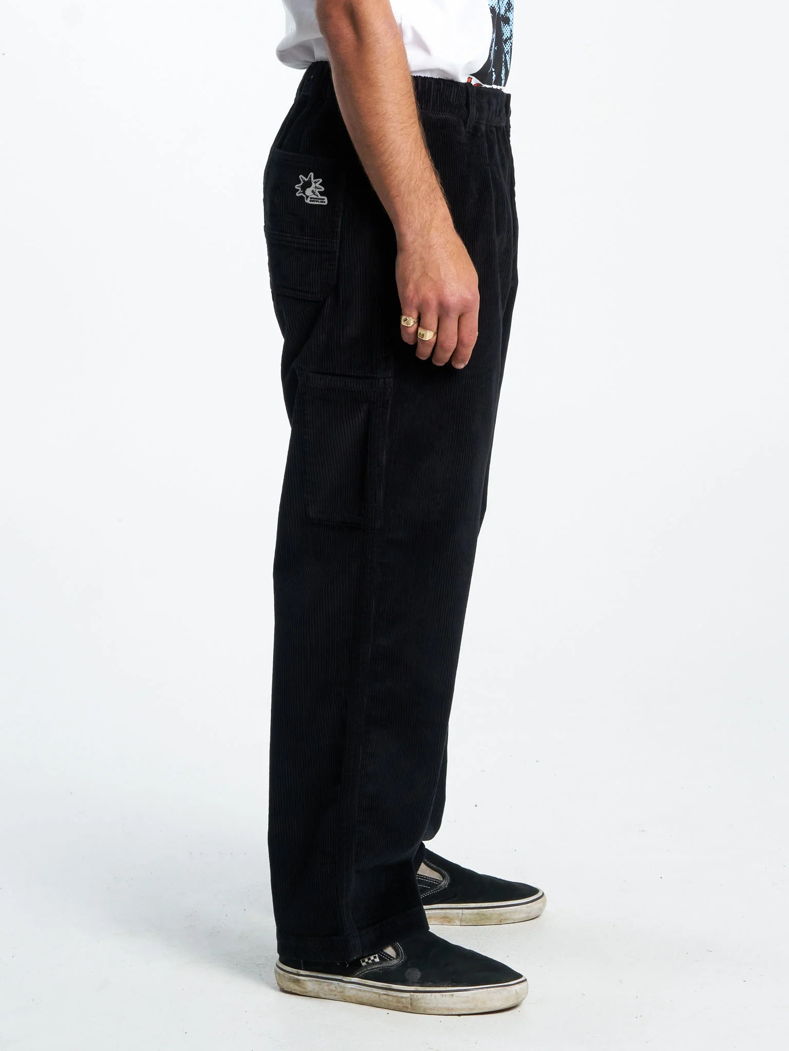 Get Away Elastic Cord Pant - Black - Image 4