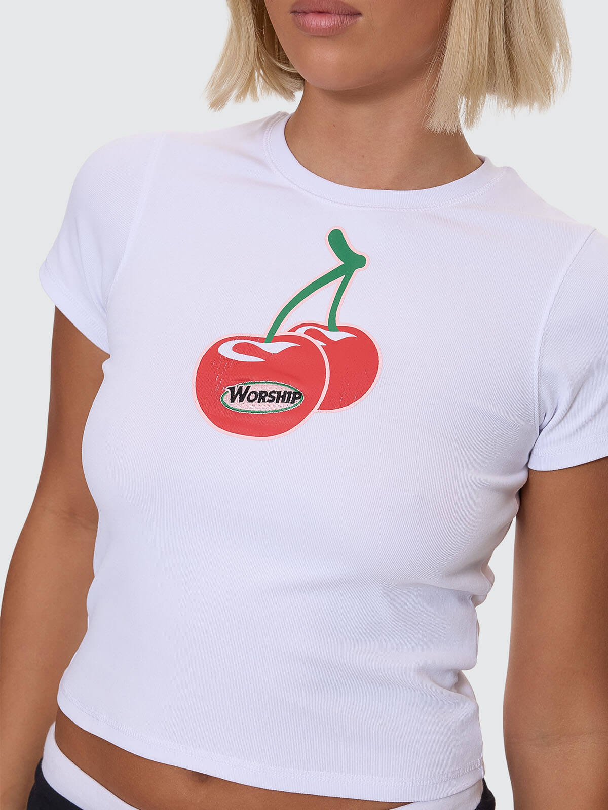 Glazed And Confused Slim Fit Tee - White - Image 2