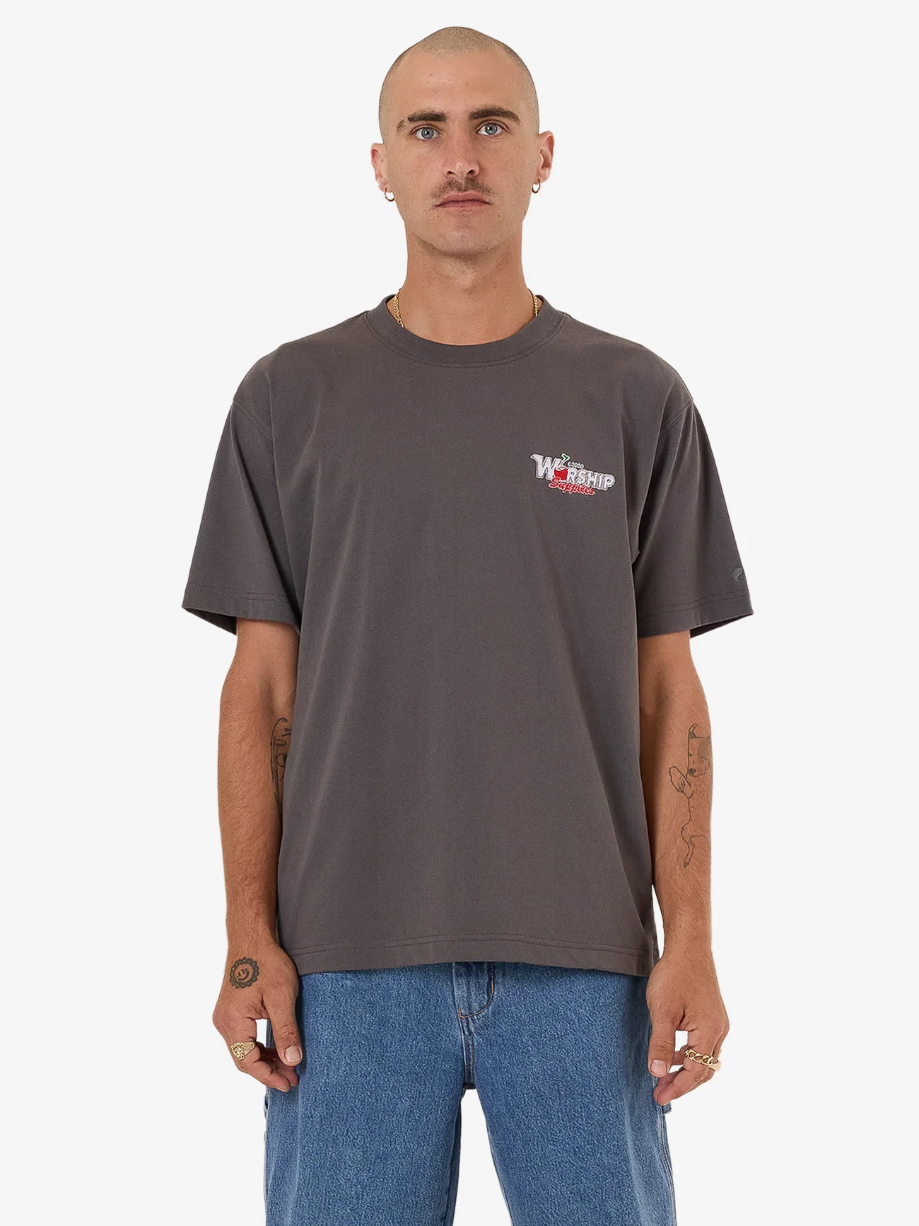 Glazed And Confused Tee - Worn Black