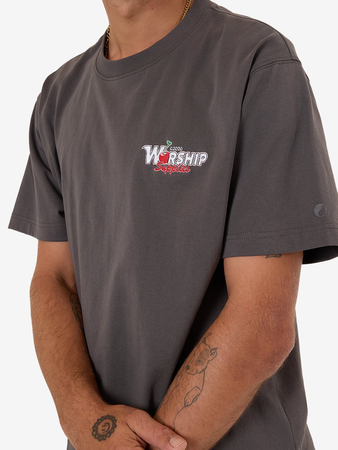 Glazed And Confused Tee - Worn Black - Image 4