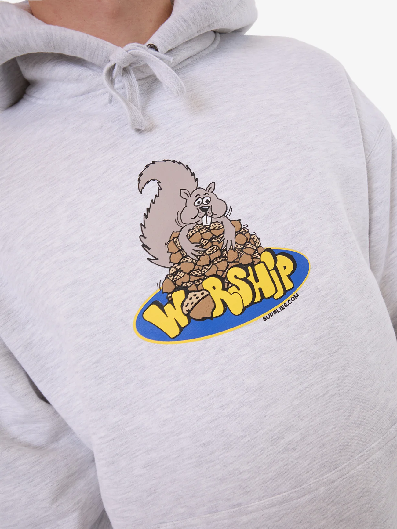 Going Nuts Pull Over Hood - Snow Marle - Image 8