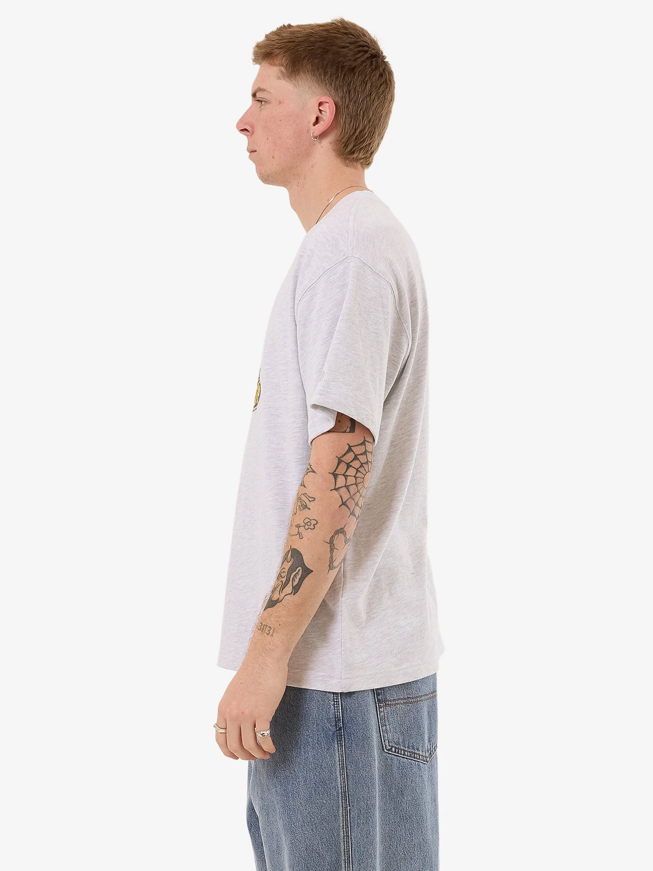 Going Nuts Tee - Snow Marle - Image 3