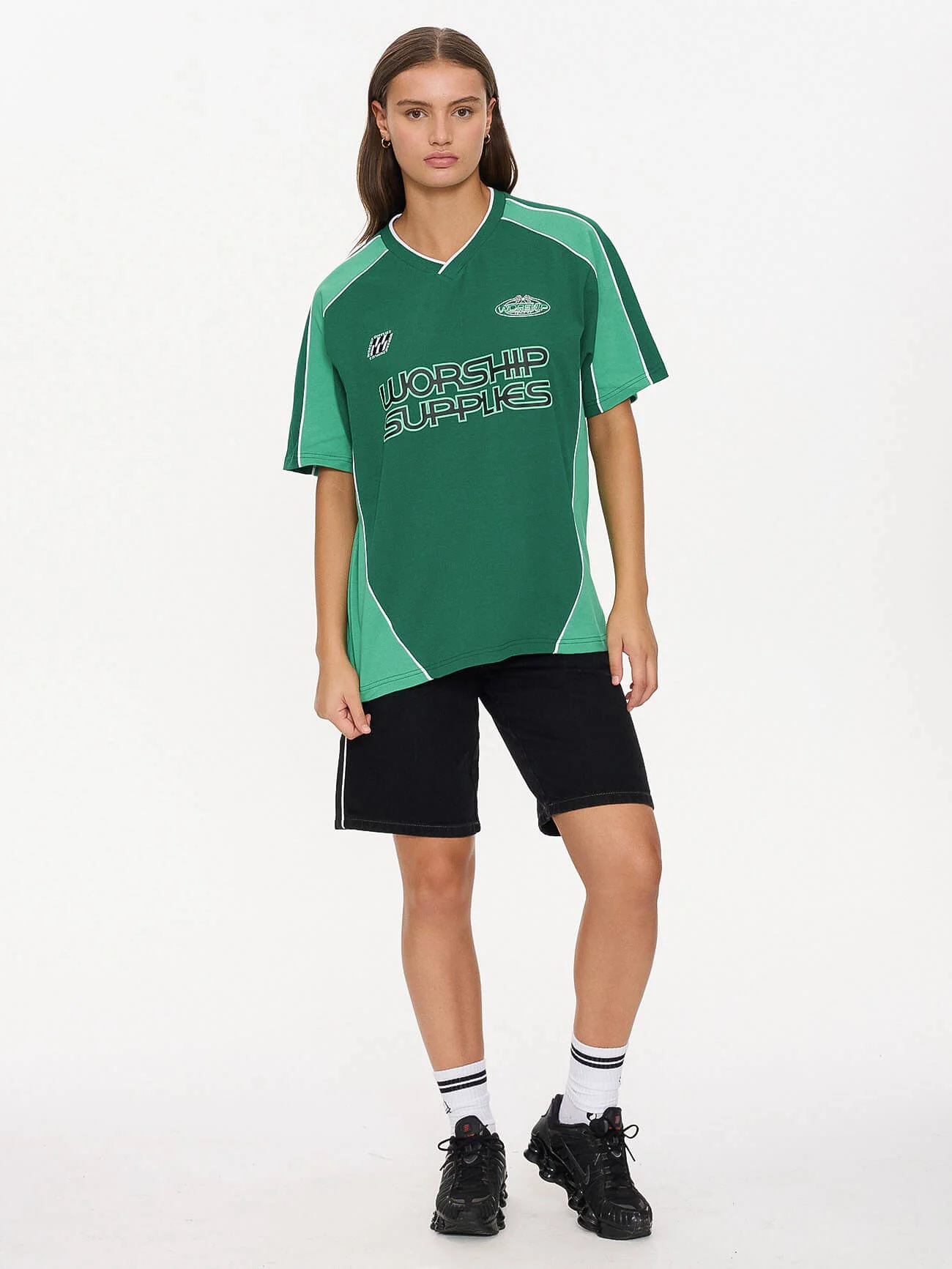 Grand Prix Panelled Jersey - Green - Image 8