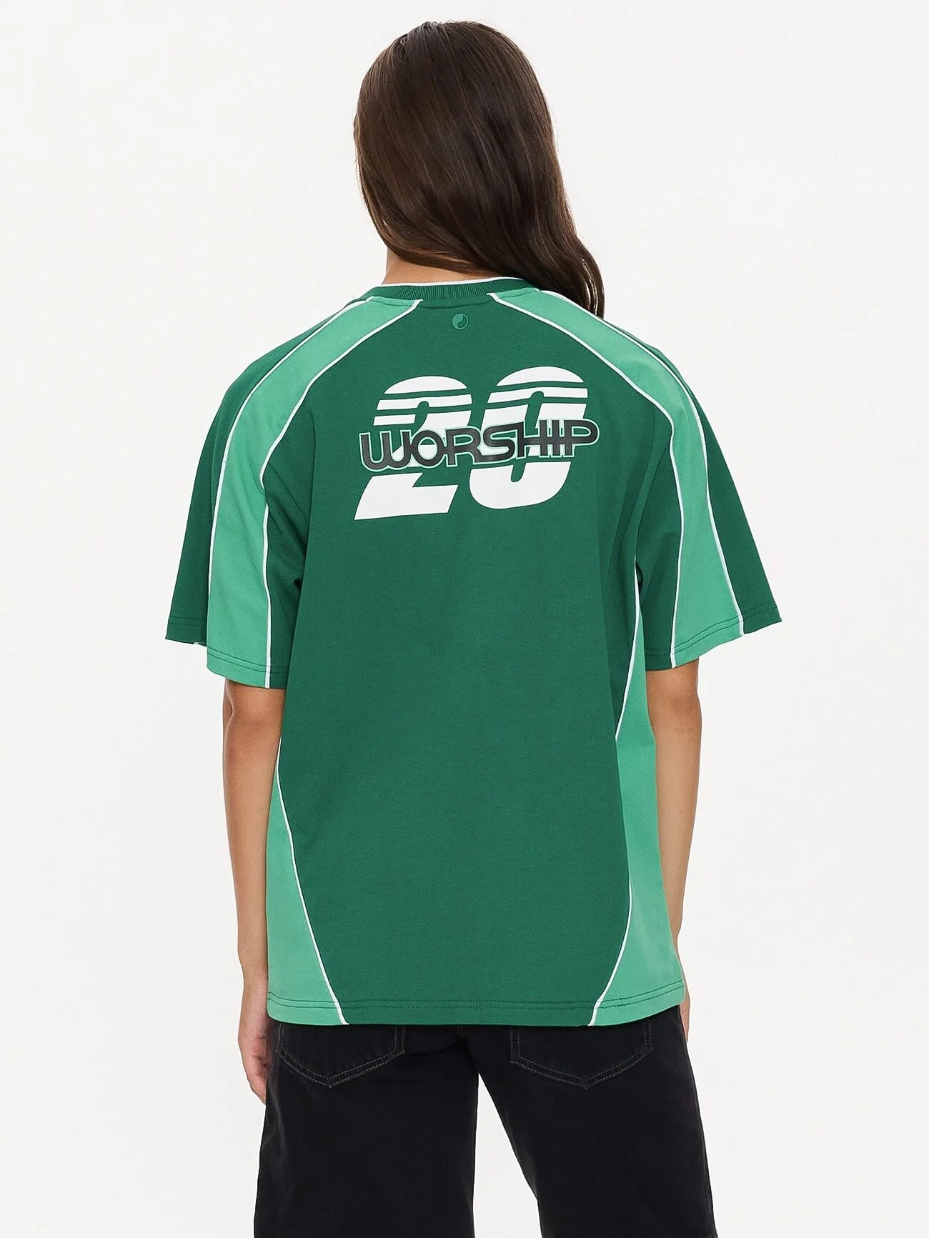 Grand Prix Panelled Jersey - Green - Image 9