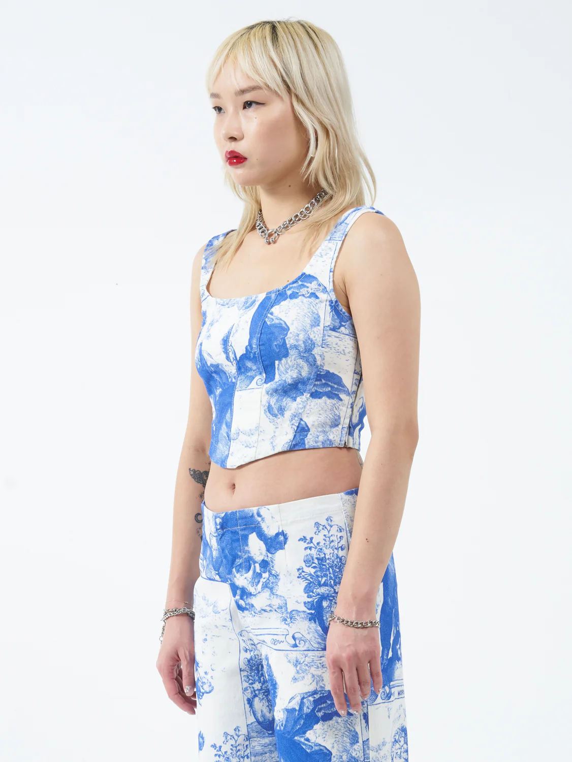 Heavenly Corset Top - White - Image 2
