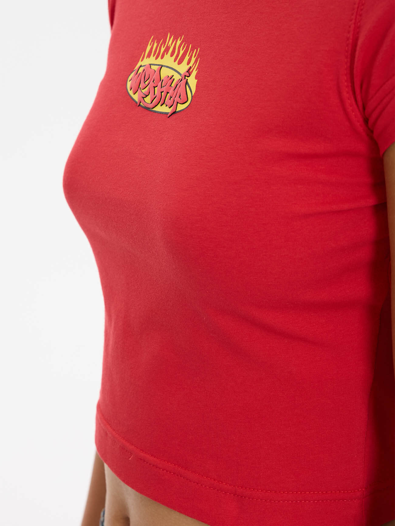 Hot Gossip Teeny Tee - Lucky Red - Image 10
