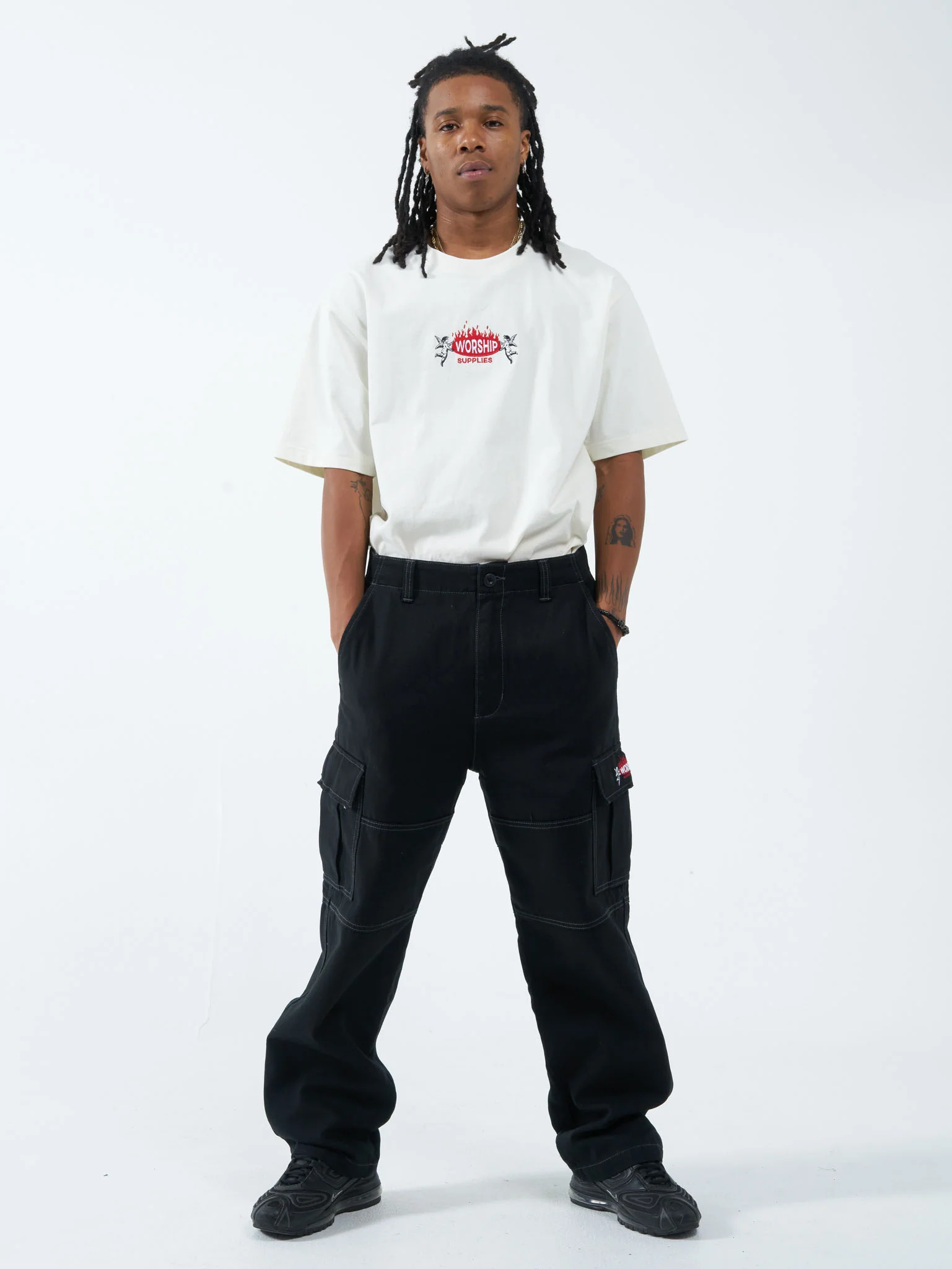 Hot Plate Cargo Pant - Black - Image 3