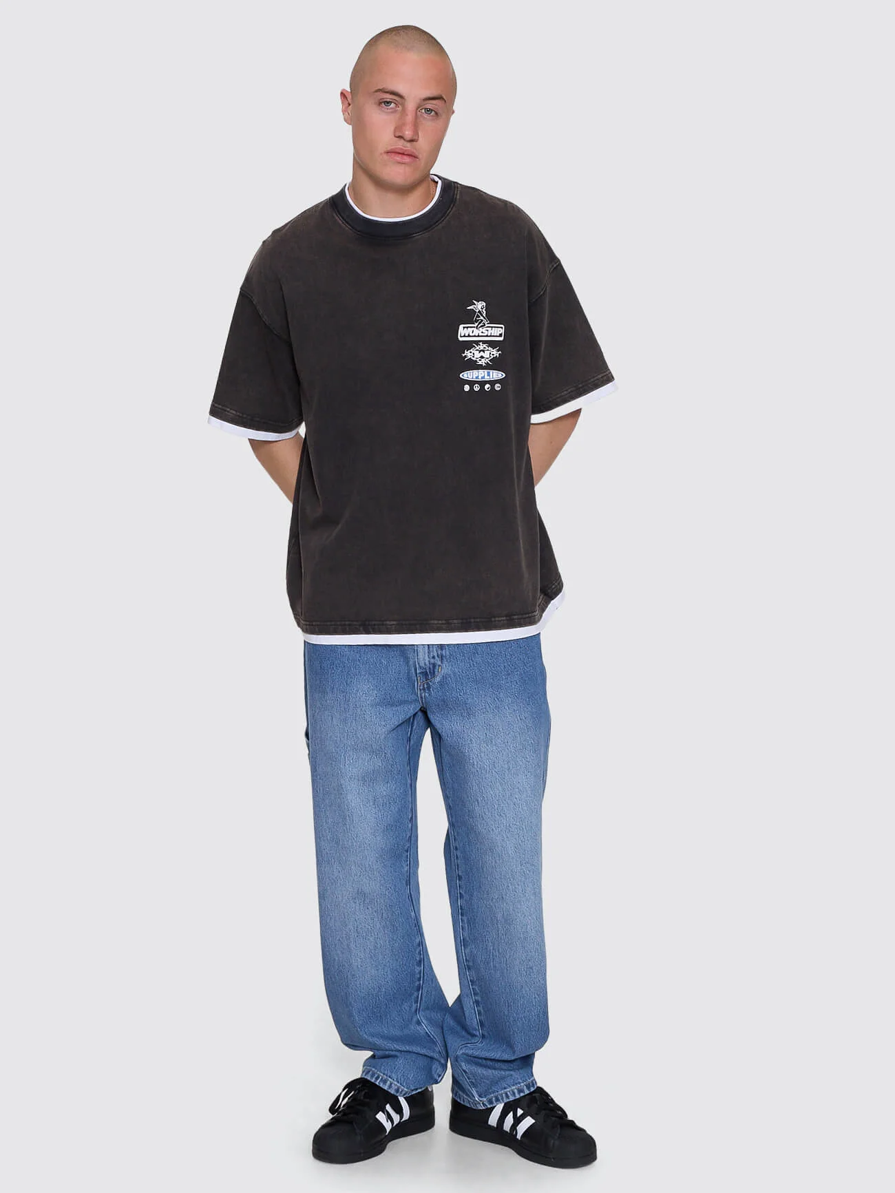 Is This It Carpenter Jean - Faded Sky High - Image 3