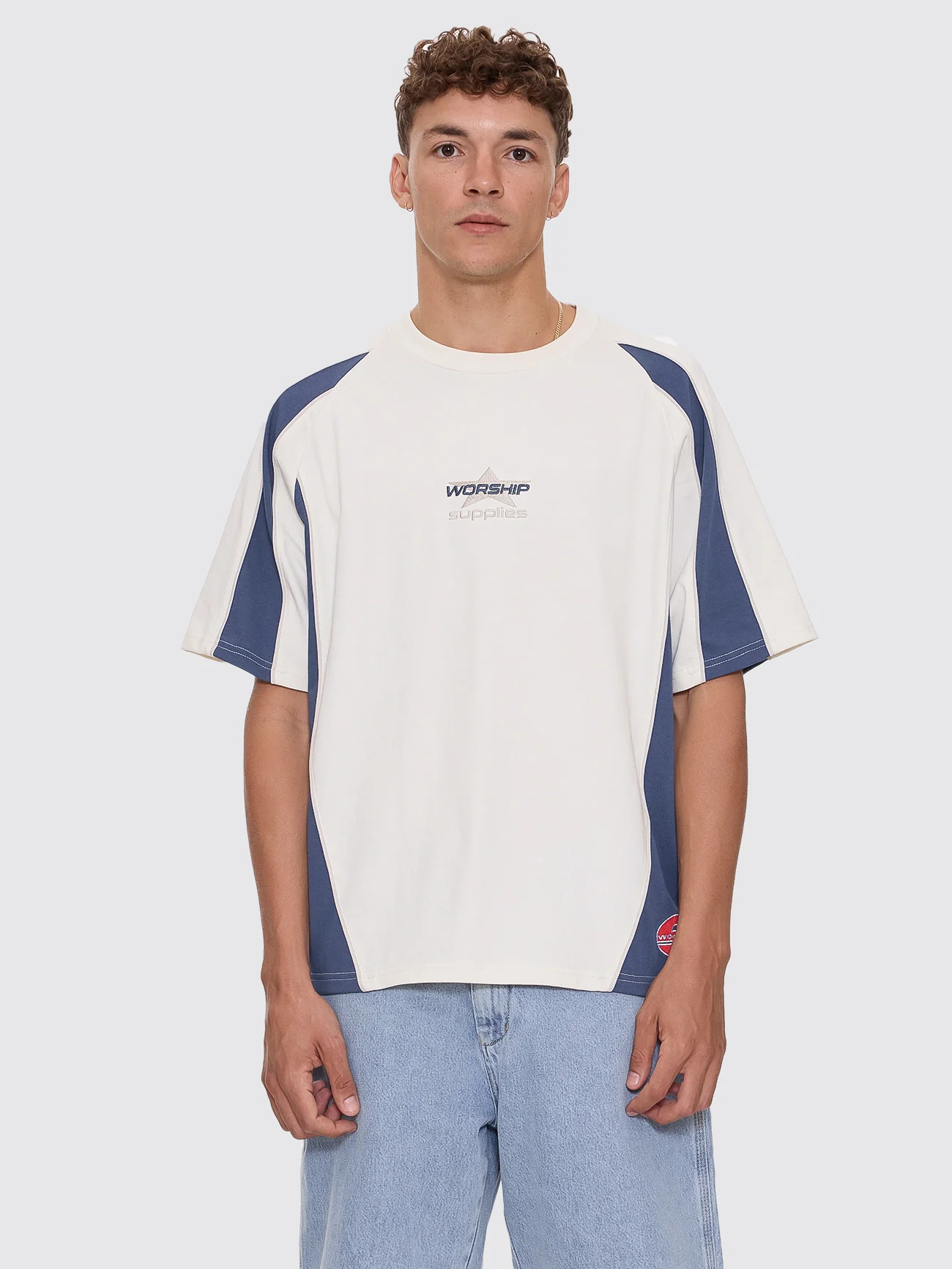 Laps Panel Oversize Raglan Tee - Zine